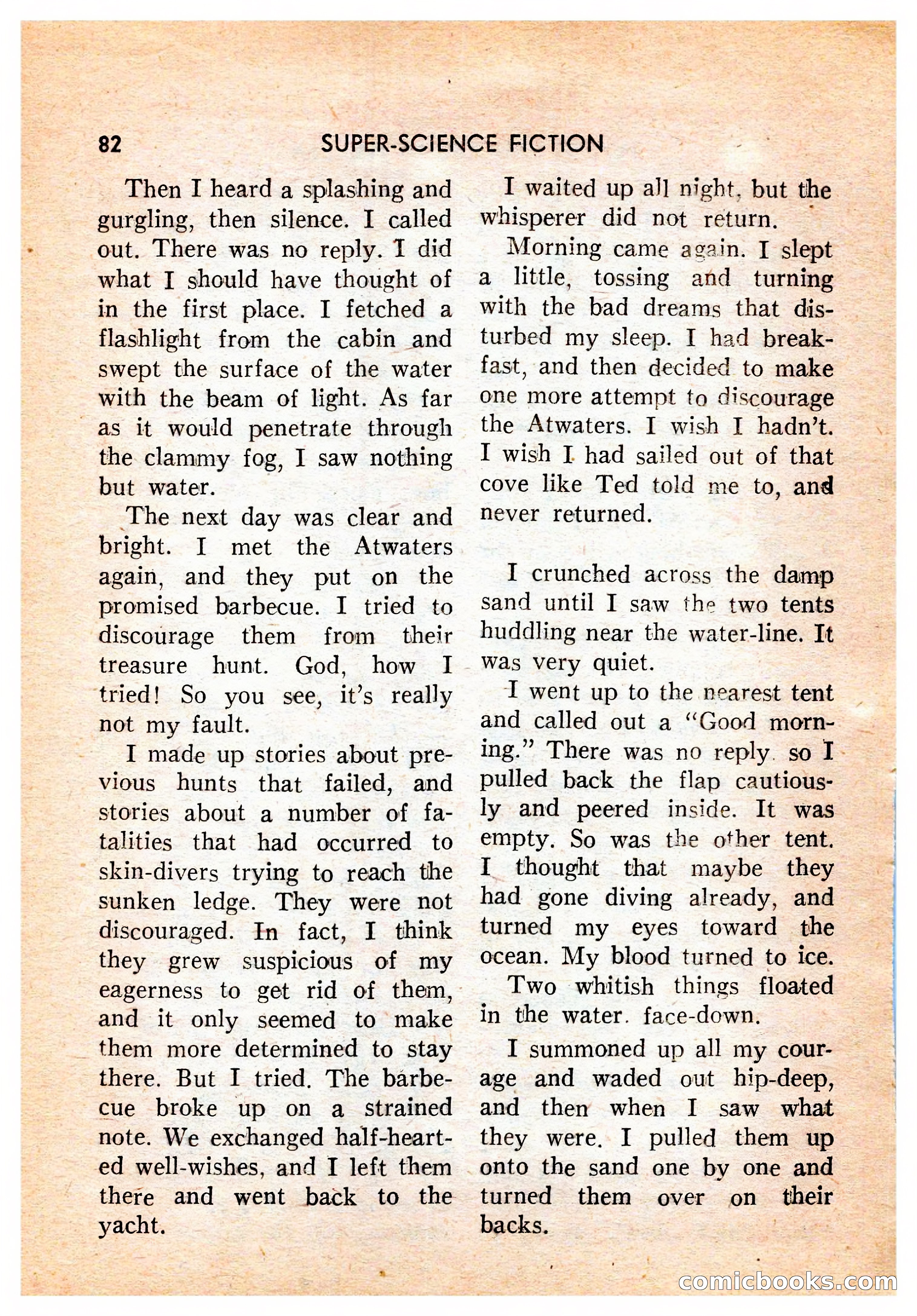 Super-Science Fiction, October 1959 — page 84 of 132