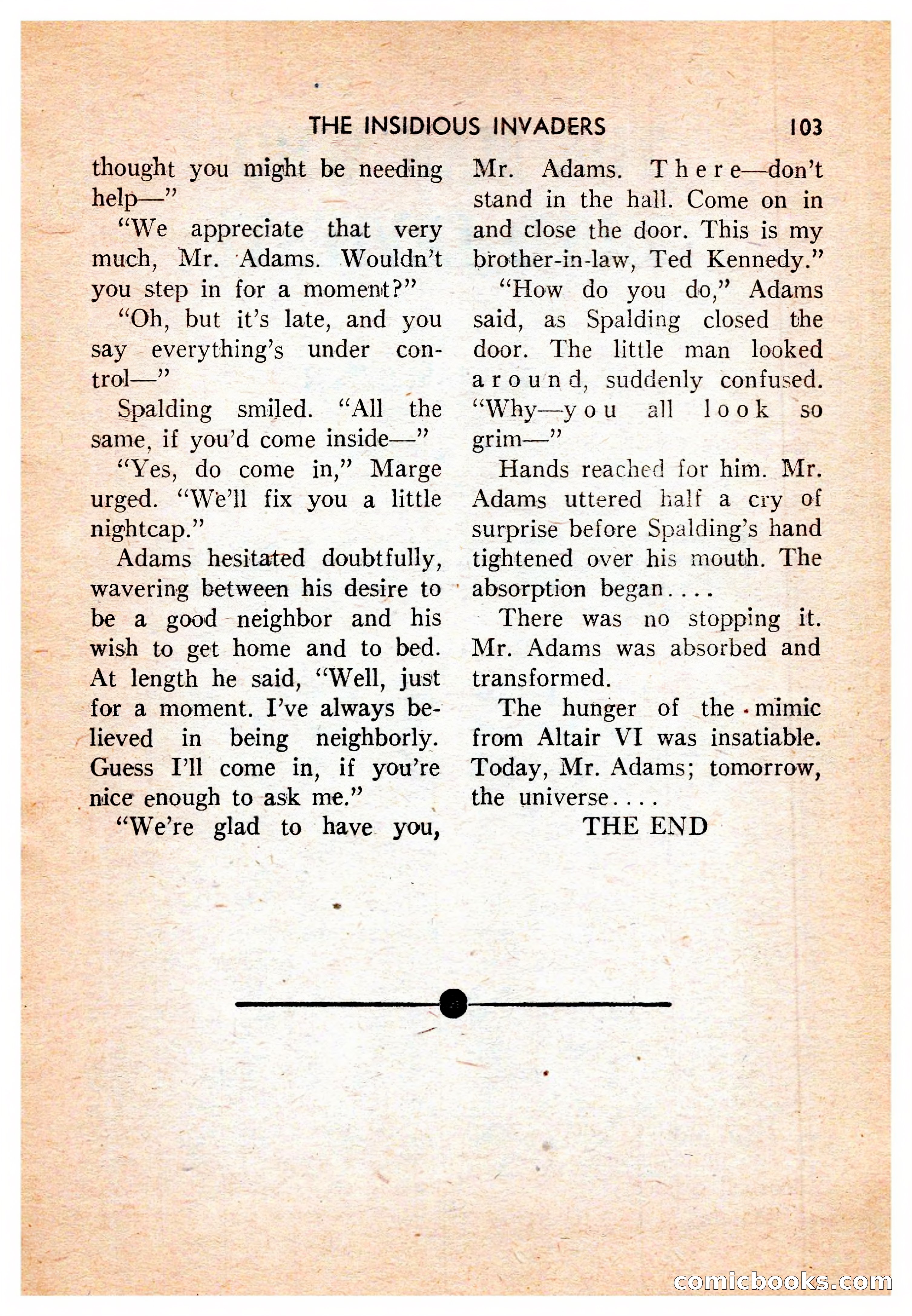 Super-Science Fiction, October 1959 — page 105 of 132