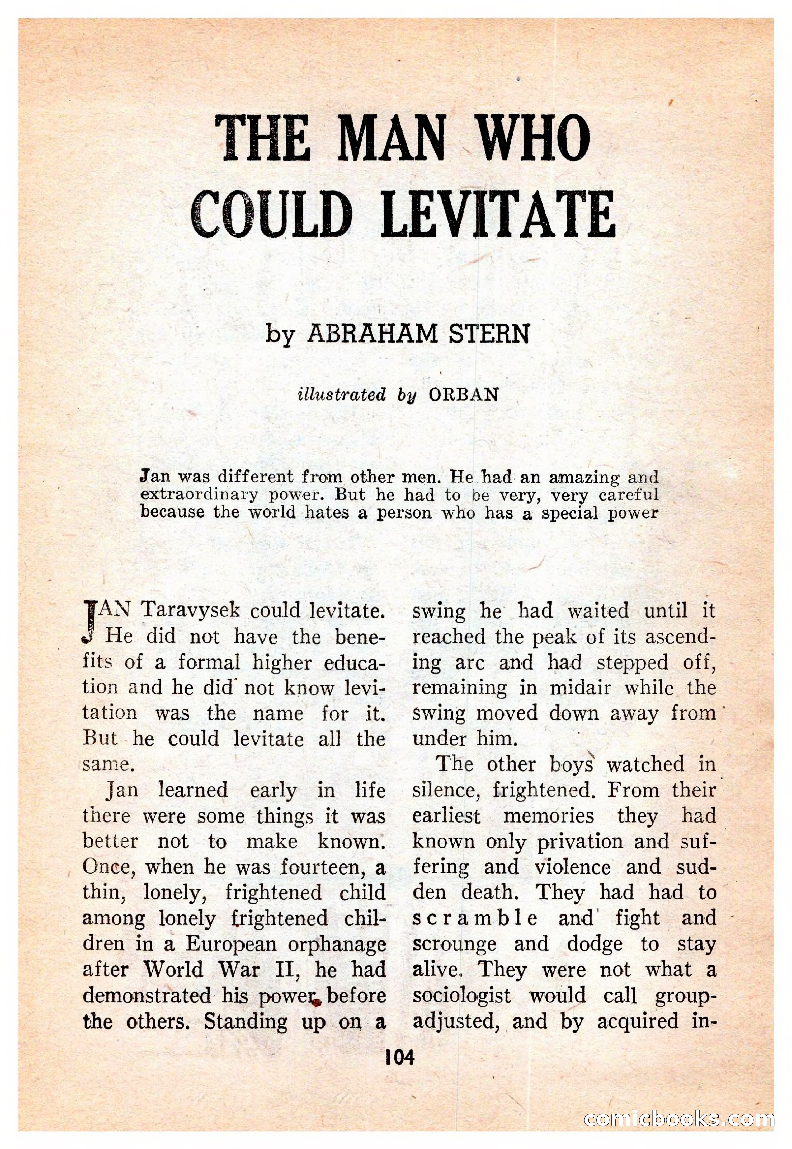 Super-Science Fiction, October 1959 — page 106 of 132