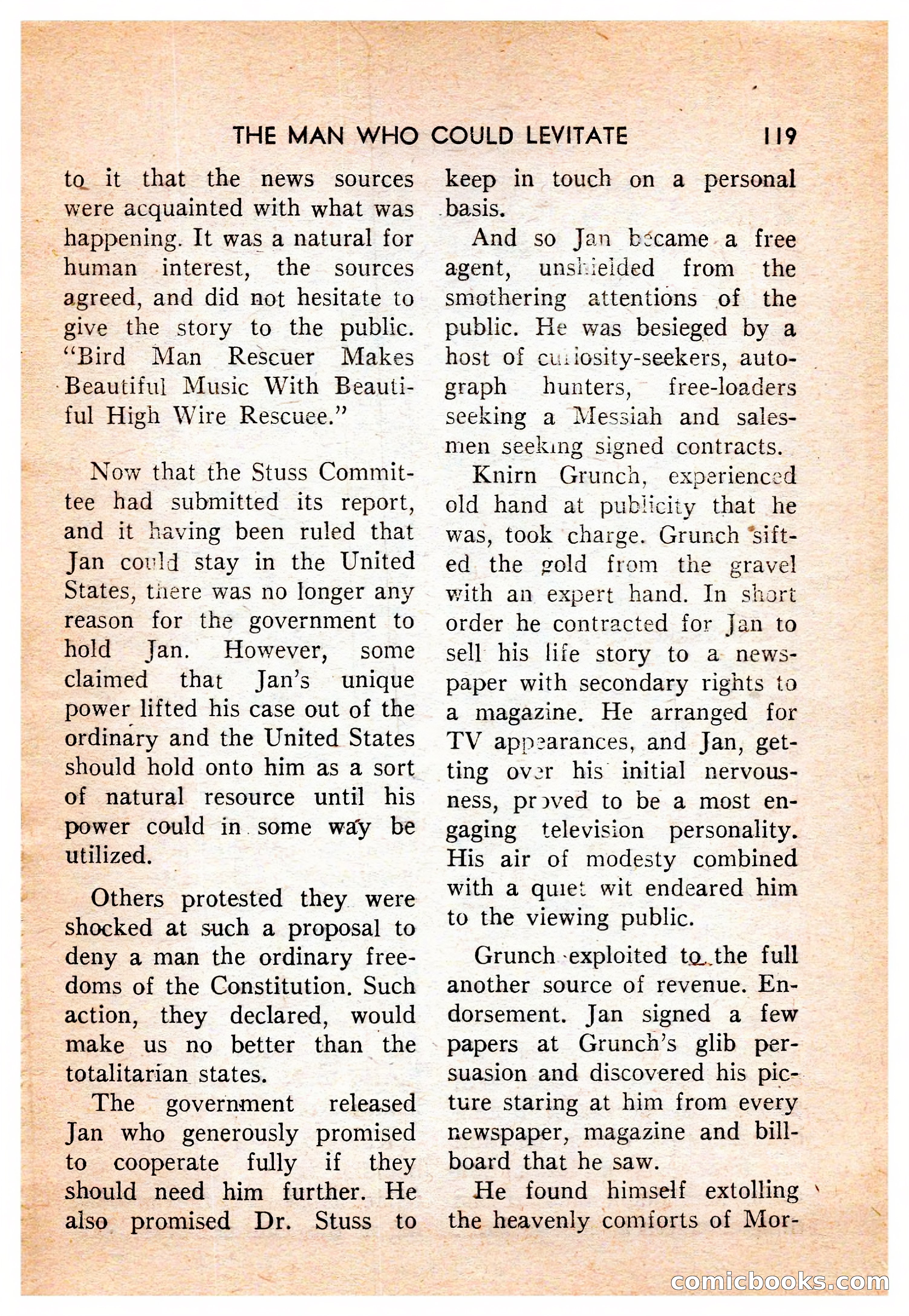 Super-Science Fiction, October 1959 — page 121 of 132