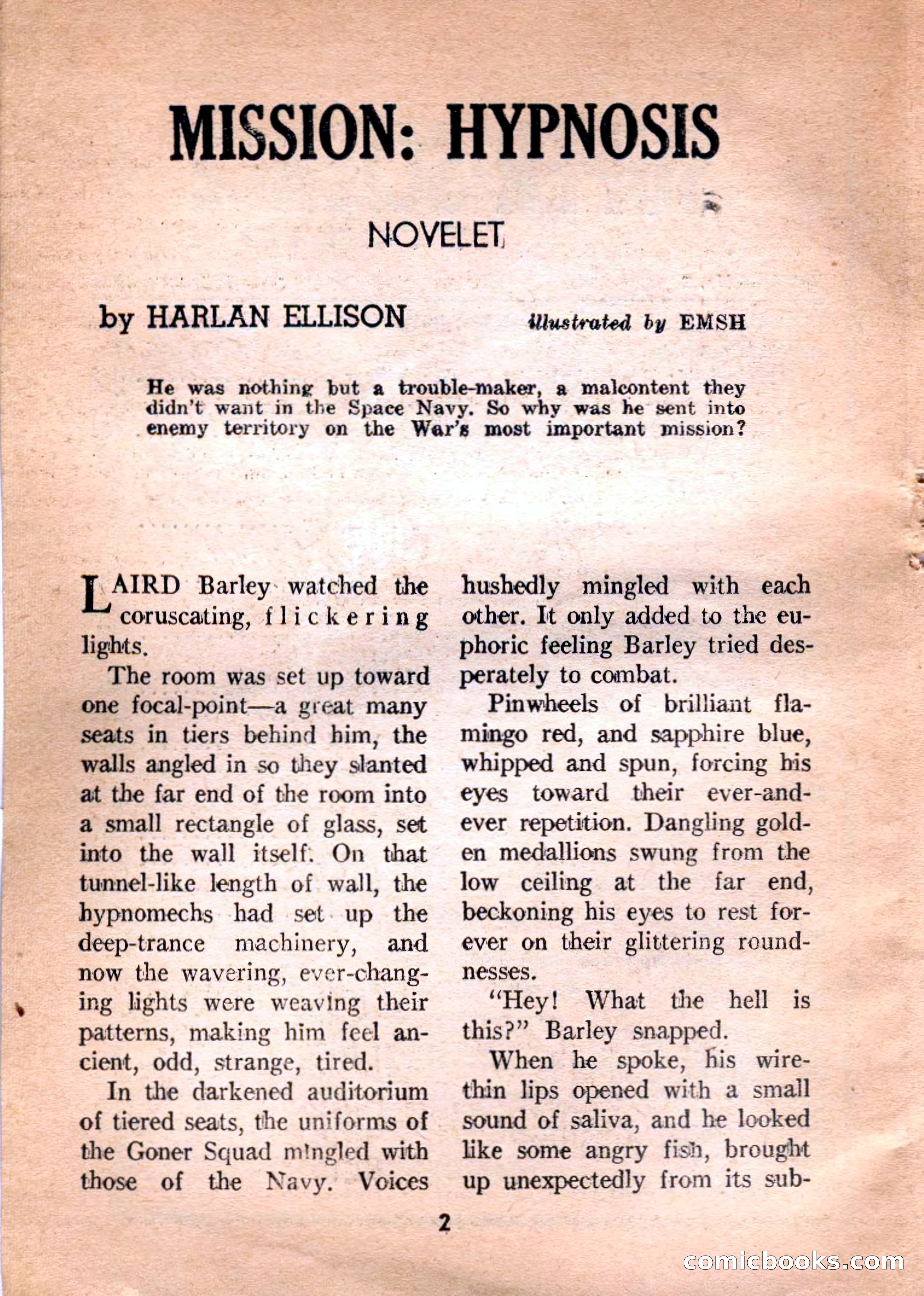 Super Science Fiction, February 1957 — page 4 of 132