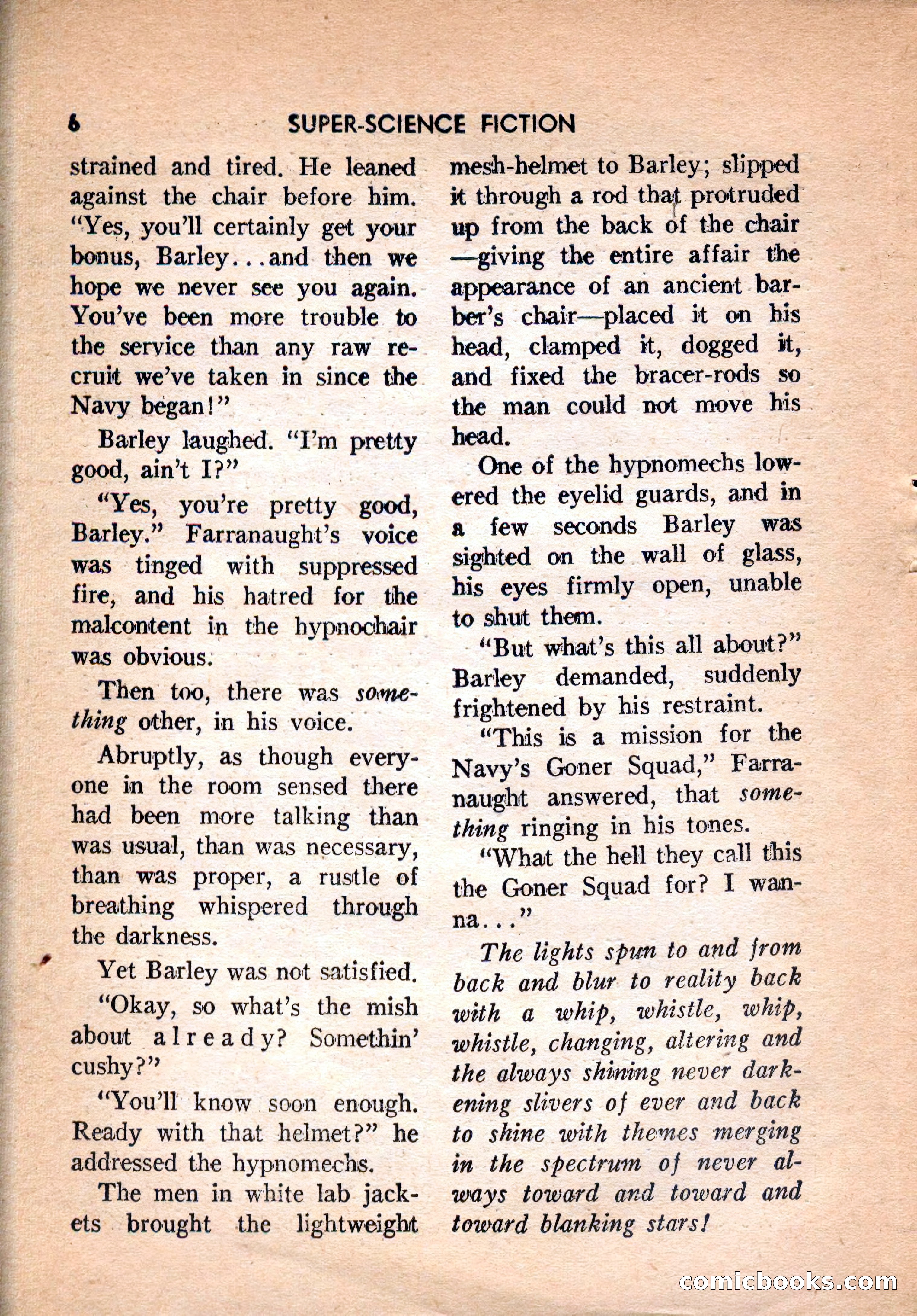 Super Science Fiction, February 1957 — page 8 of 132