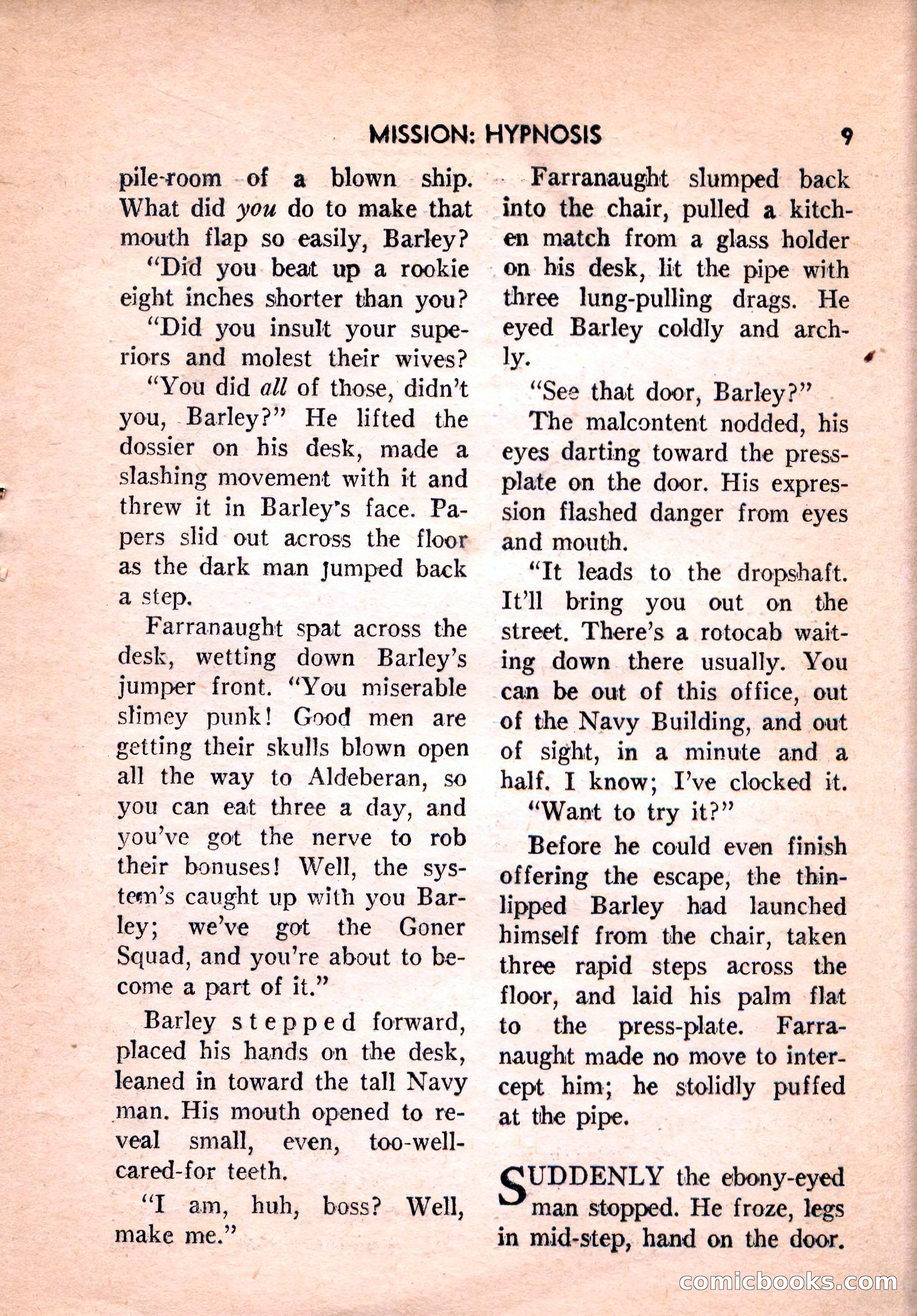 Super Science Fiction, February 1957 — page 11 of 132