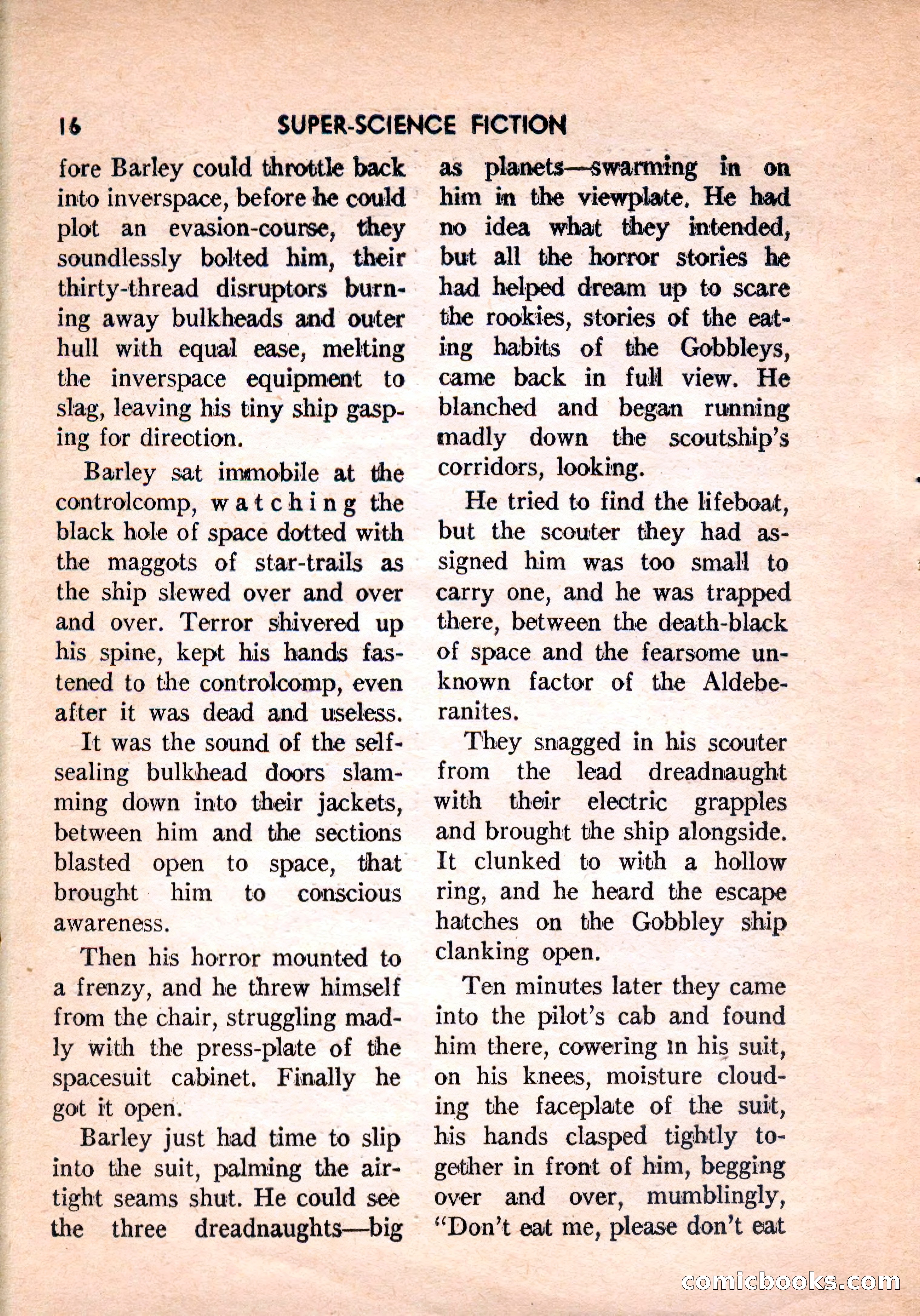 Super Science Fiction, February 1957 — page 18 of 132