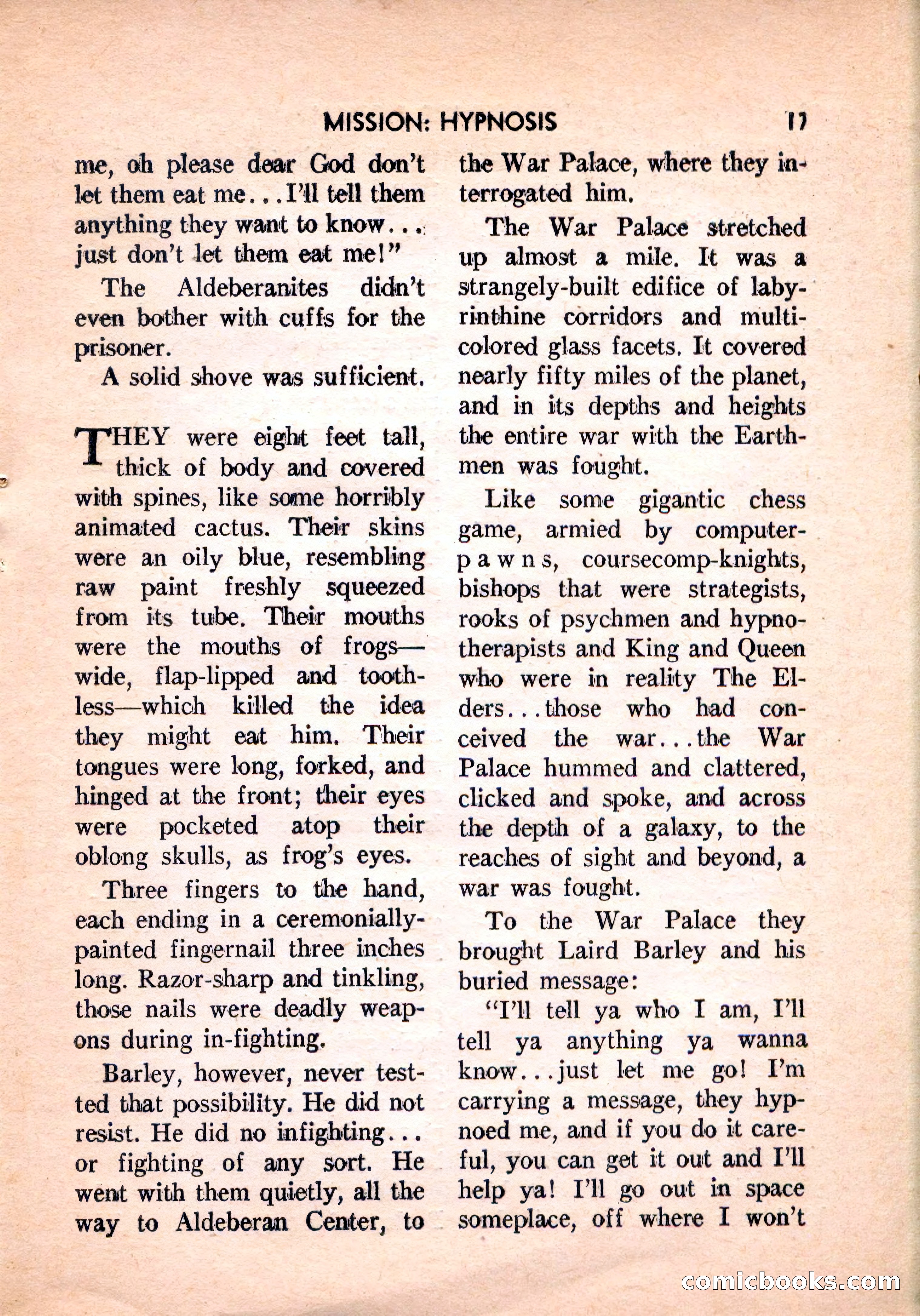 Super Science Fiction, February 1957 — page 19 of 132