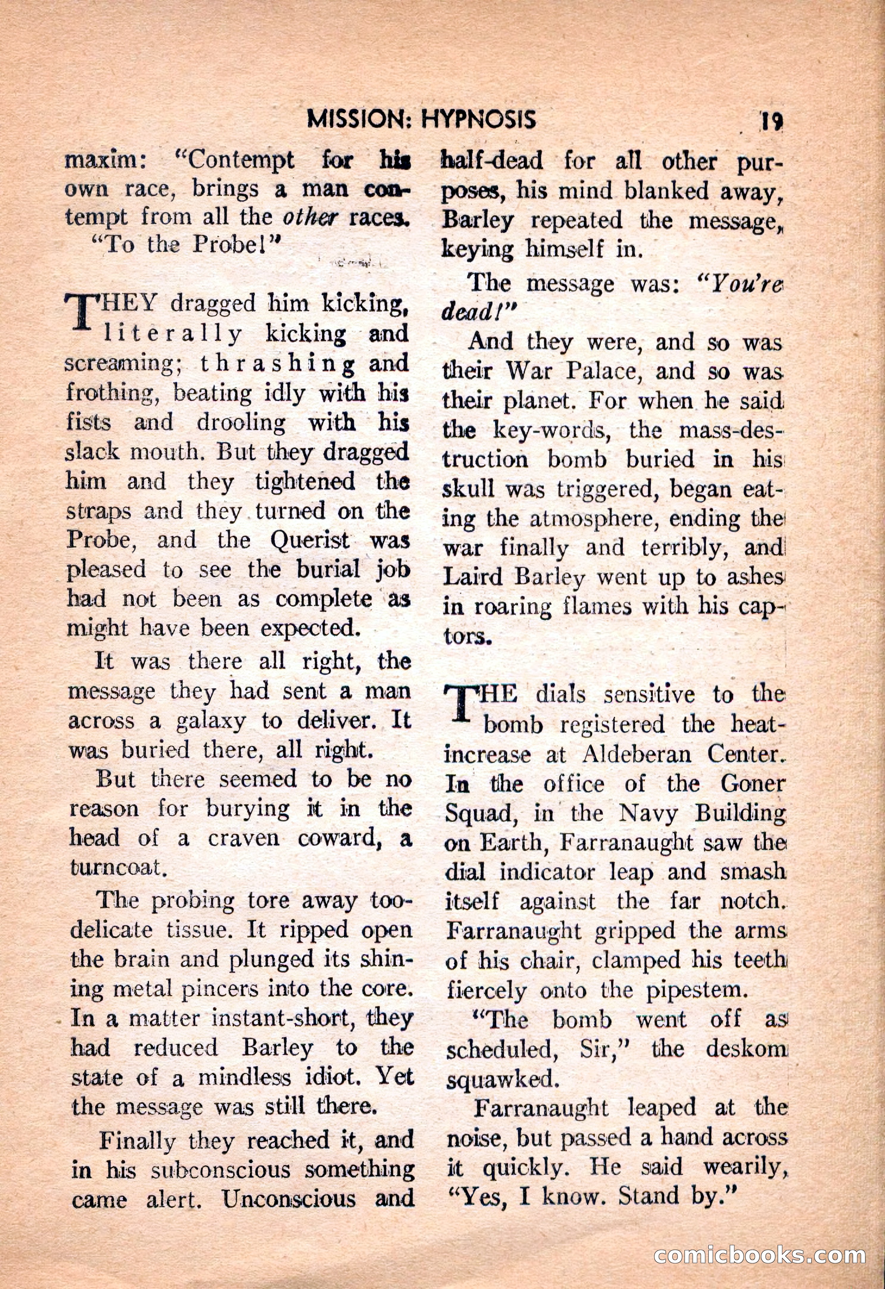 Super Science Fiction, February 1957 — page 21 of 132
