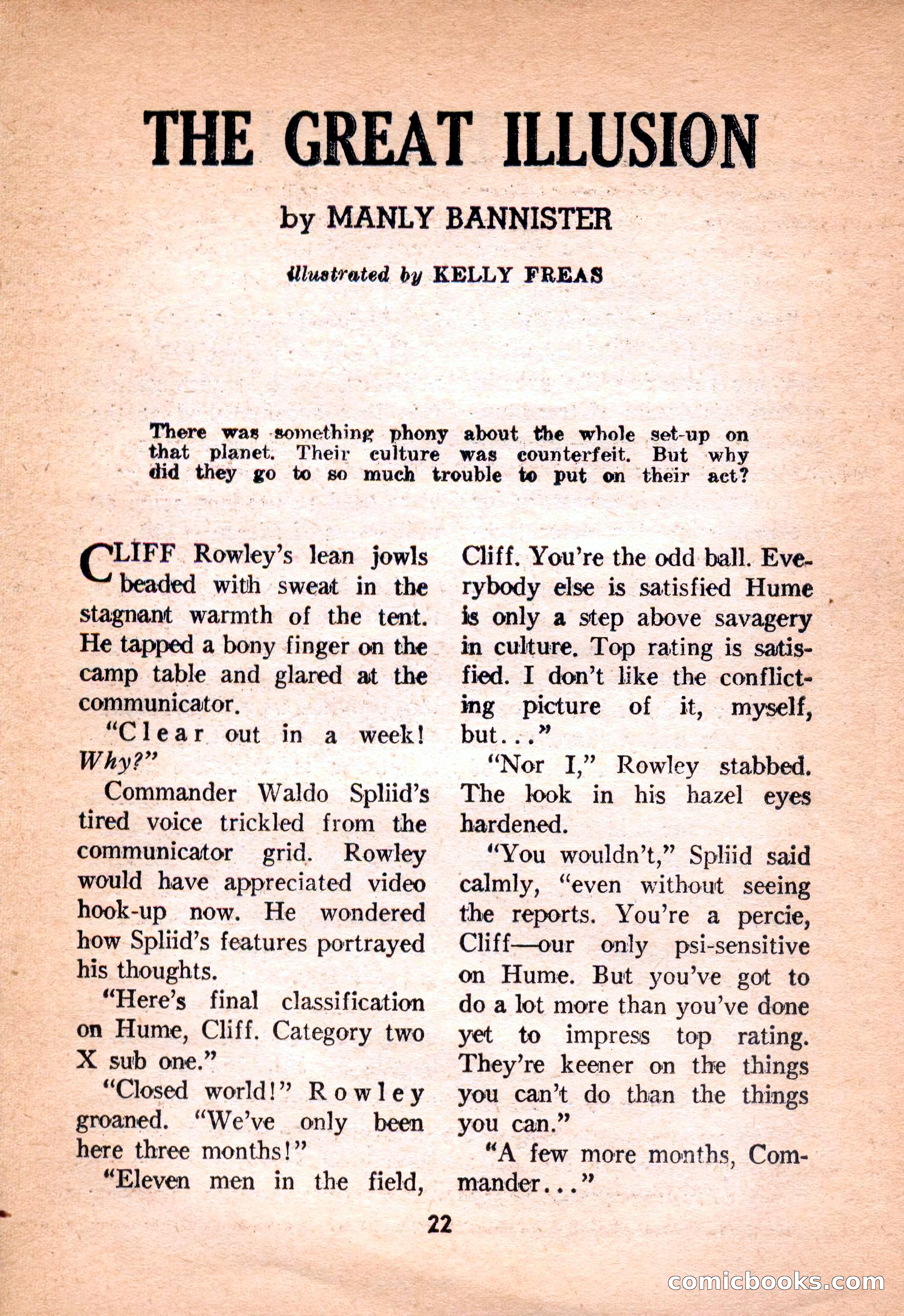 Super Science Fiction, February 1957 — page 24 of 132