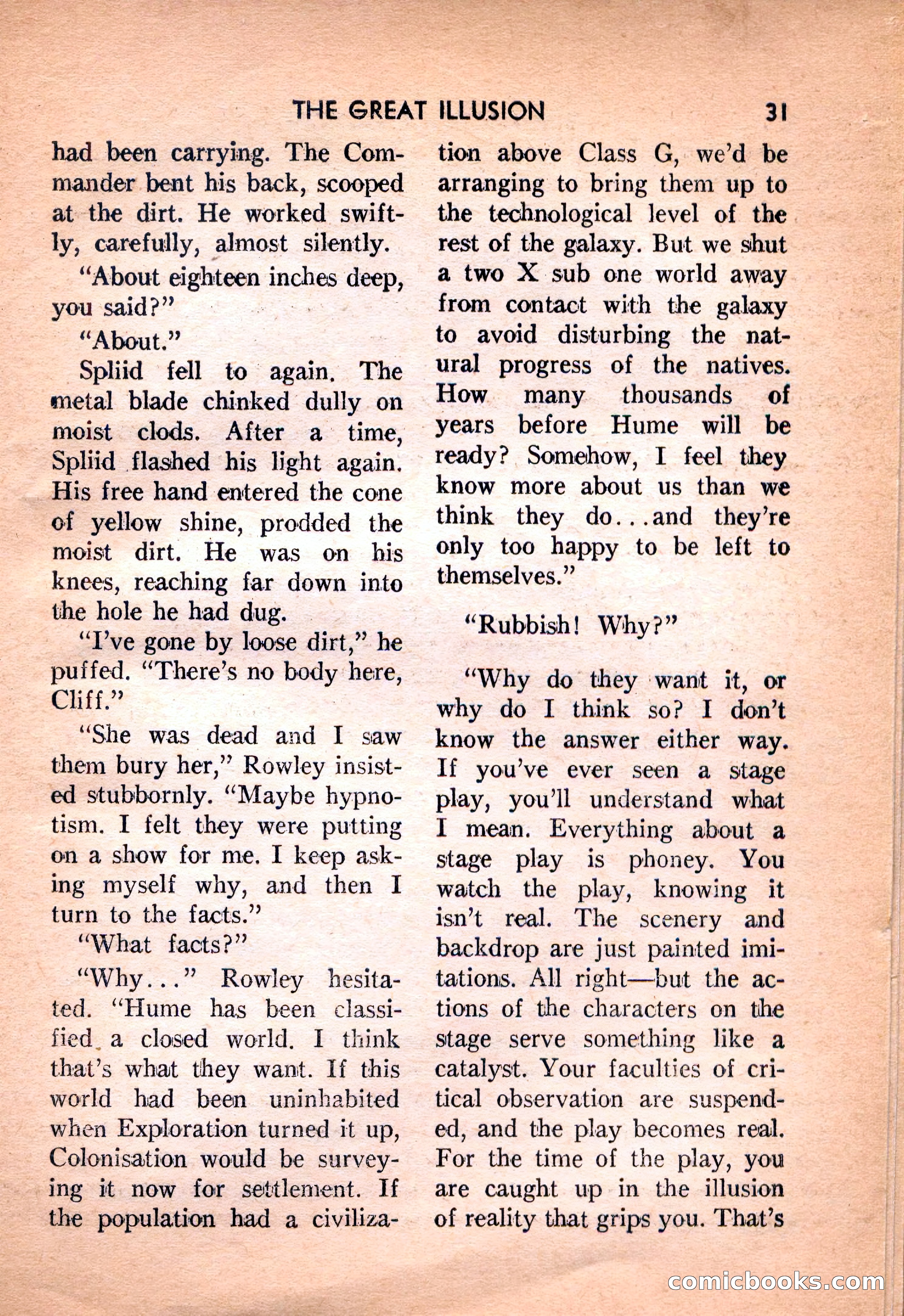 Super Science Fiction, February 1957 — page 33 of 132