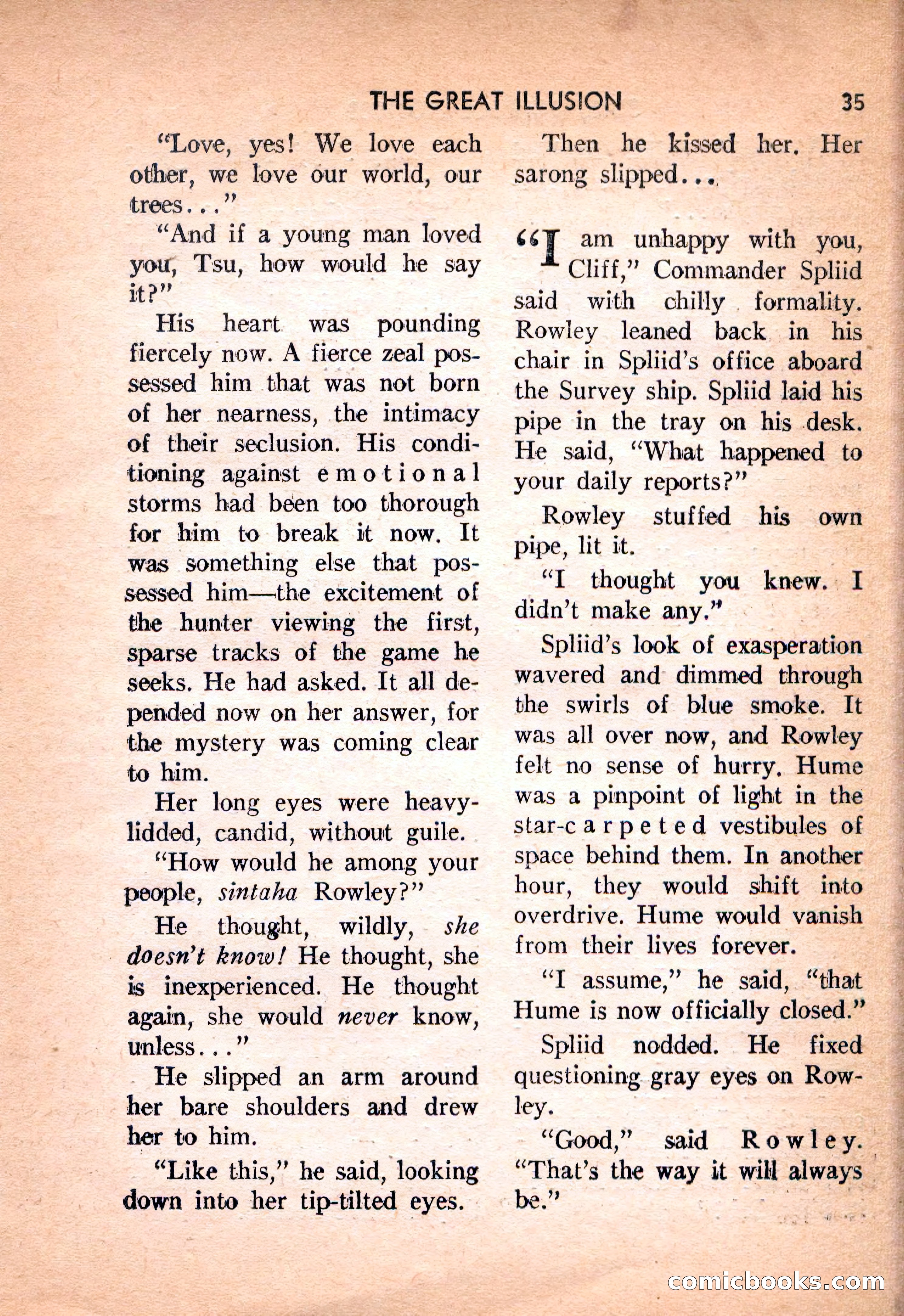 Super Science Fiction, February 1957 — page 37 of 132