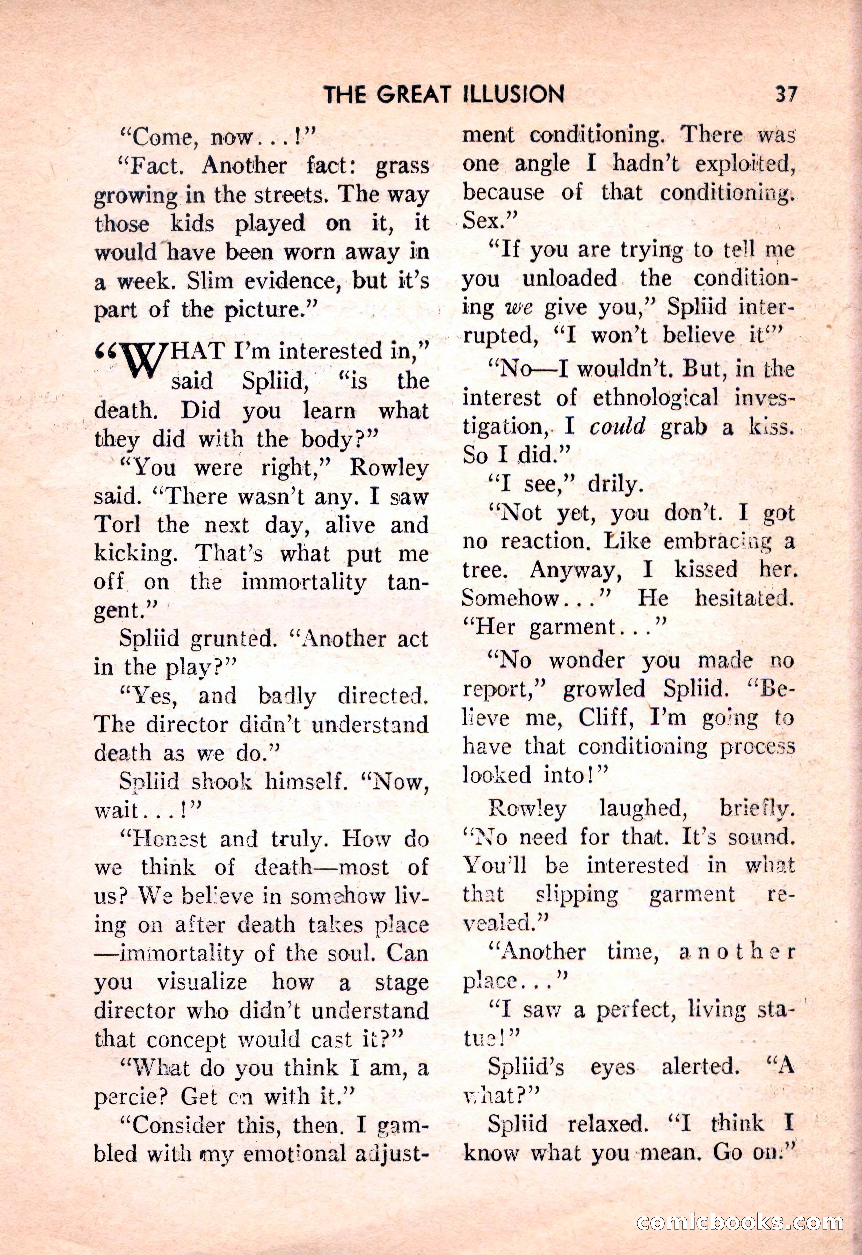 Super Science Fiction, February 1957 — page 39 of 132