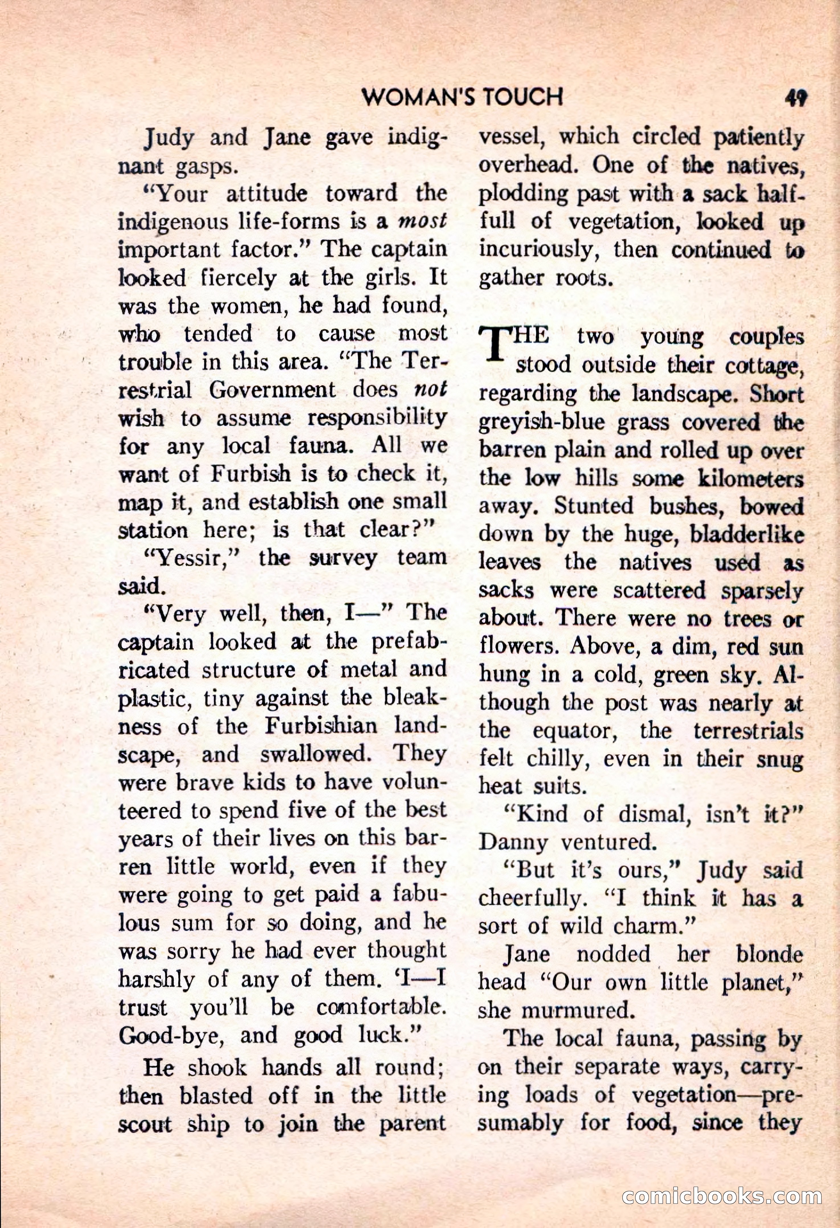 Super Science Fiction, February 1957 — page 51 of 132