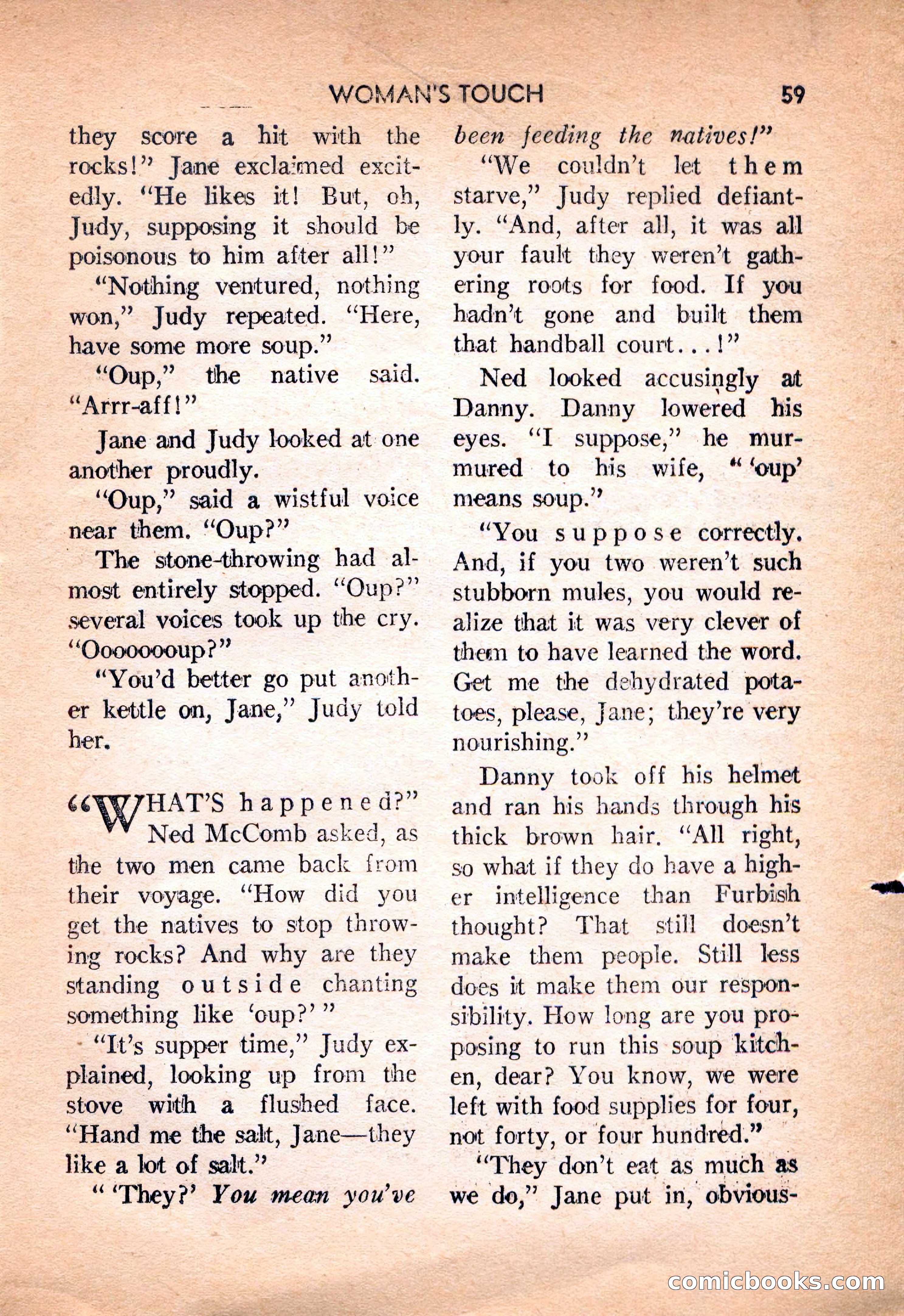 Super Science Fiction, February 1957 — page 61 of 132