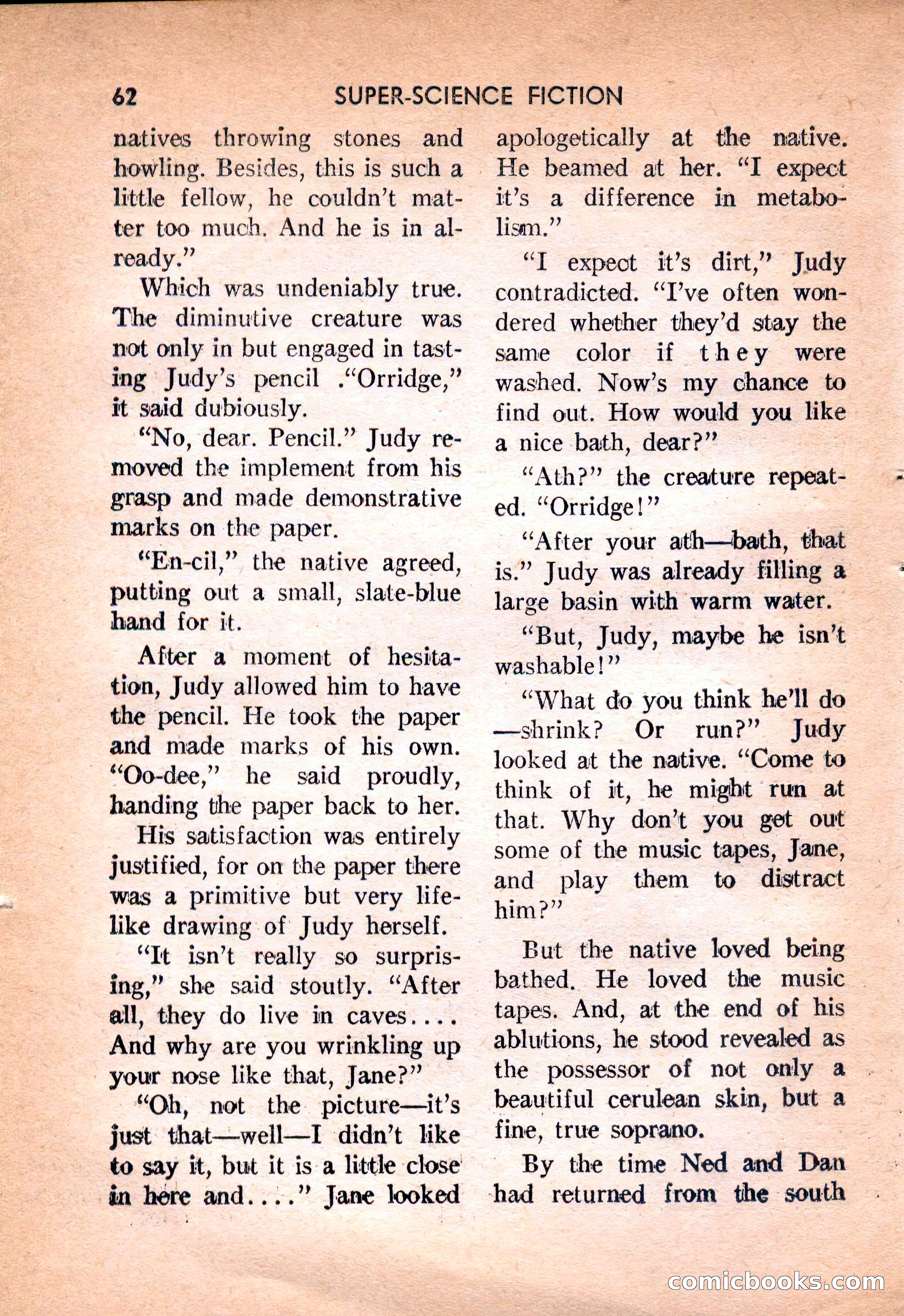 Super Science Fiction, February 1957 — page 64 of 132