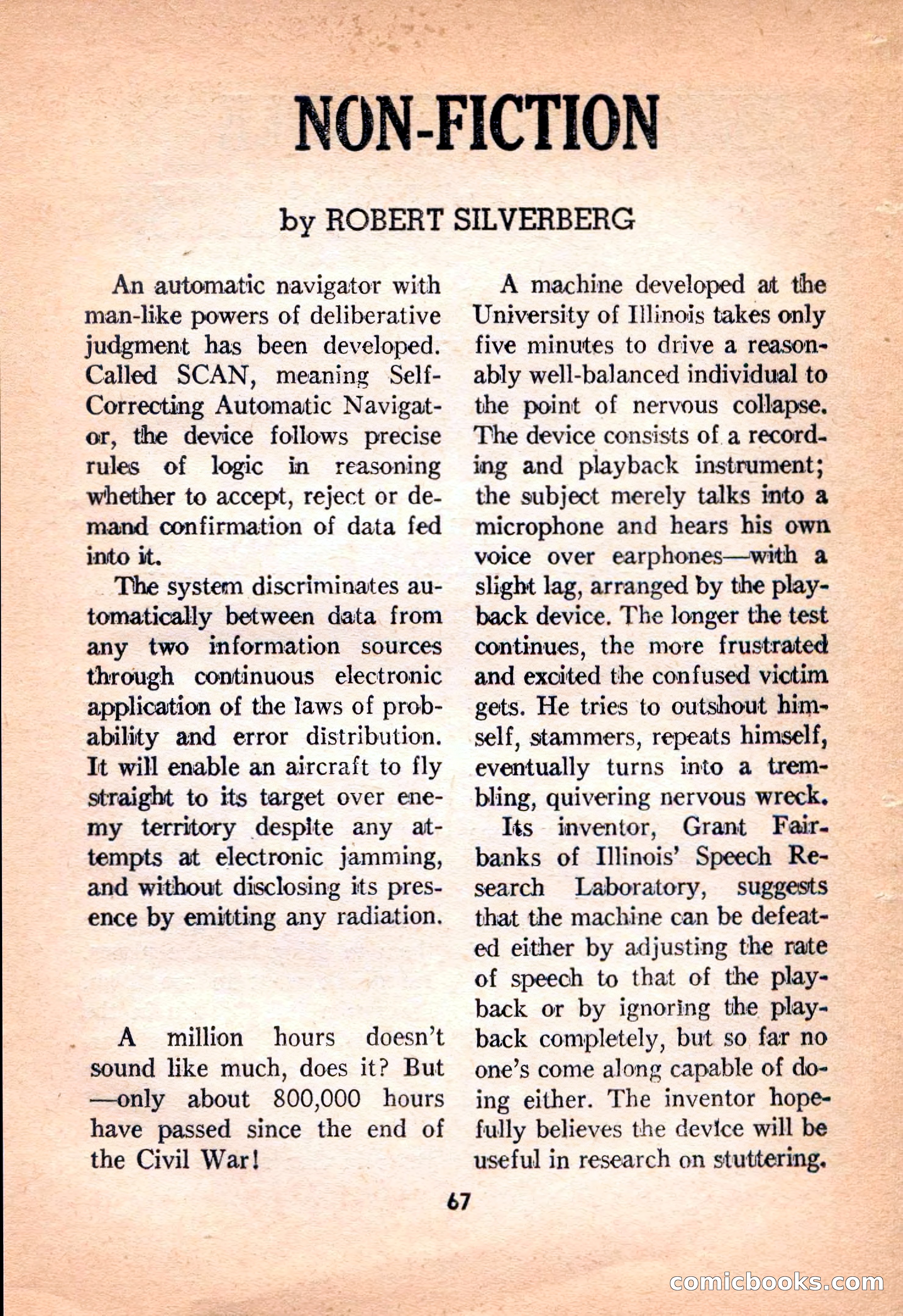 Super Science Fiction, February 1957 — page 69 of 132