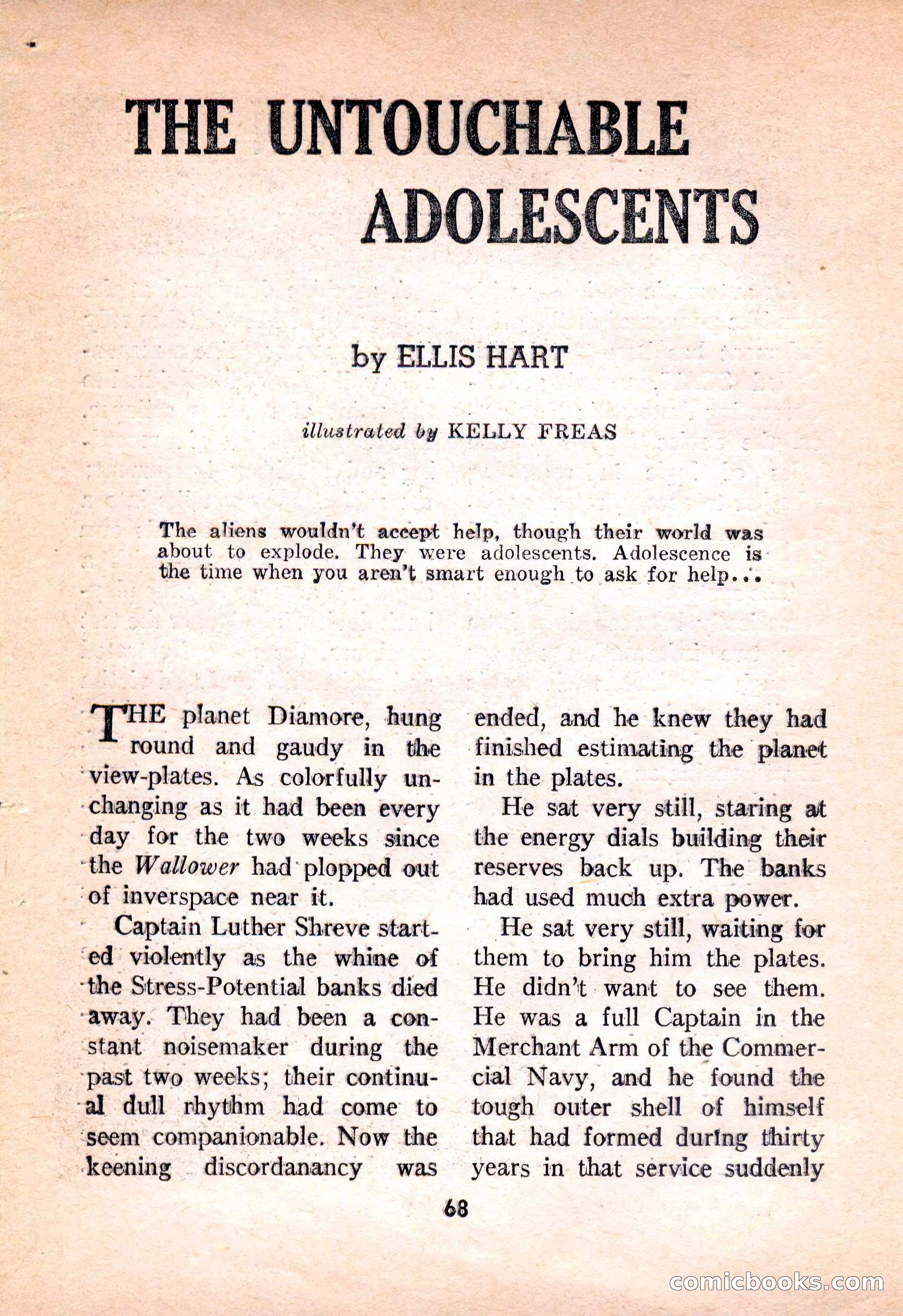 Super Science Fiction, February 1957 — page 70 of 132
