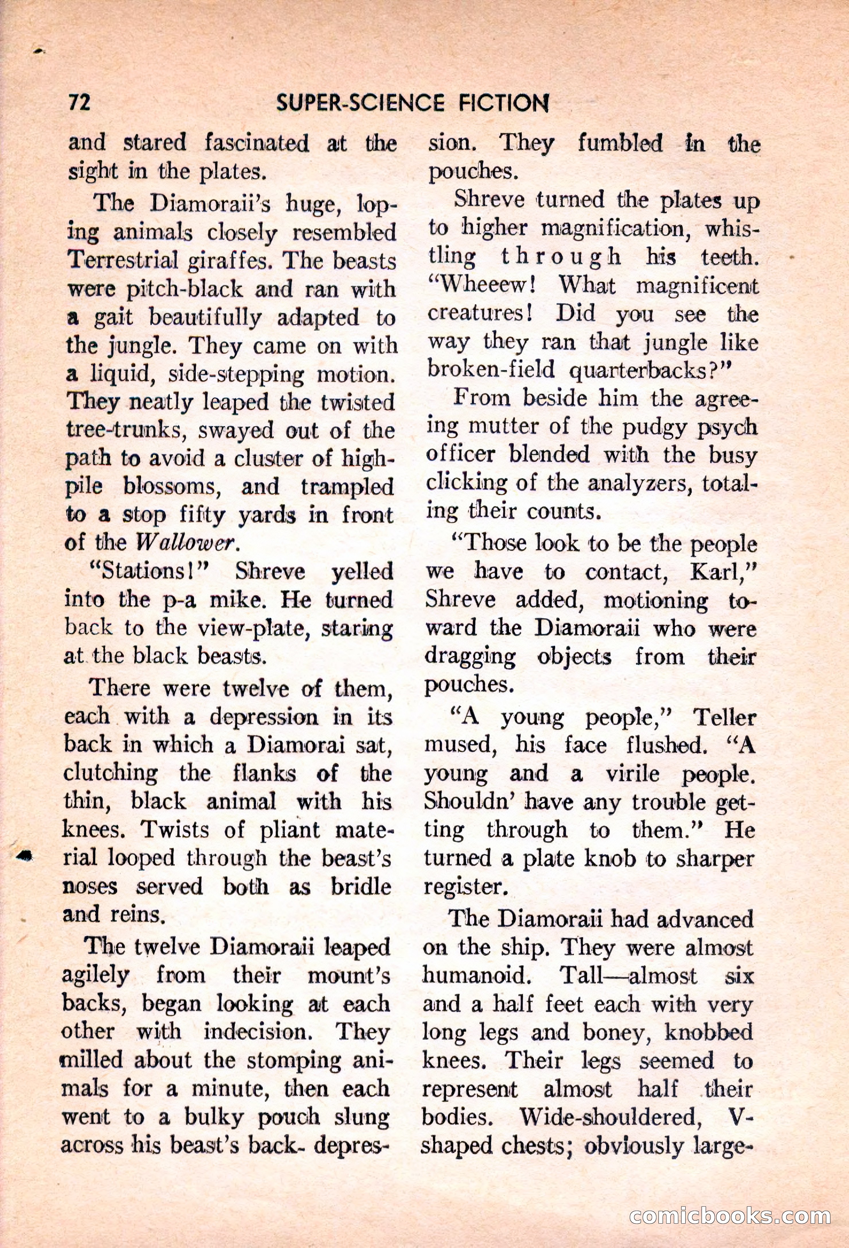Super Science Fiction, February 1957 — page 74 of 132