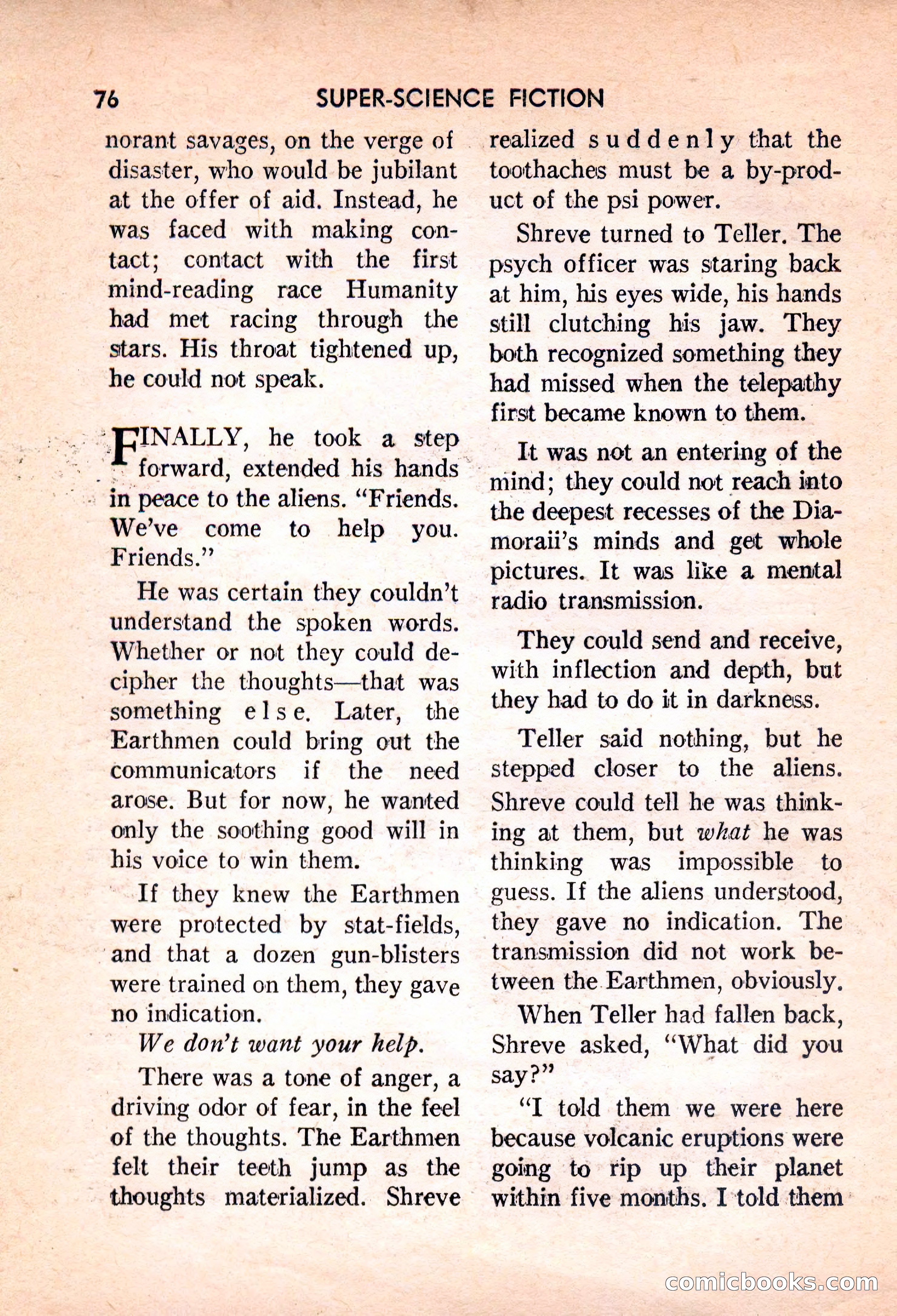 Super Science Fiction, February 1957 — page 78 of 132