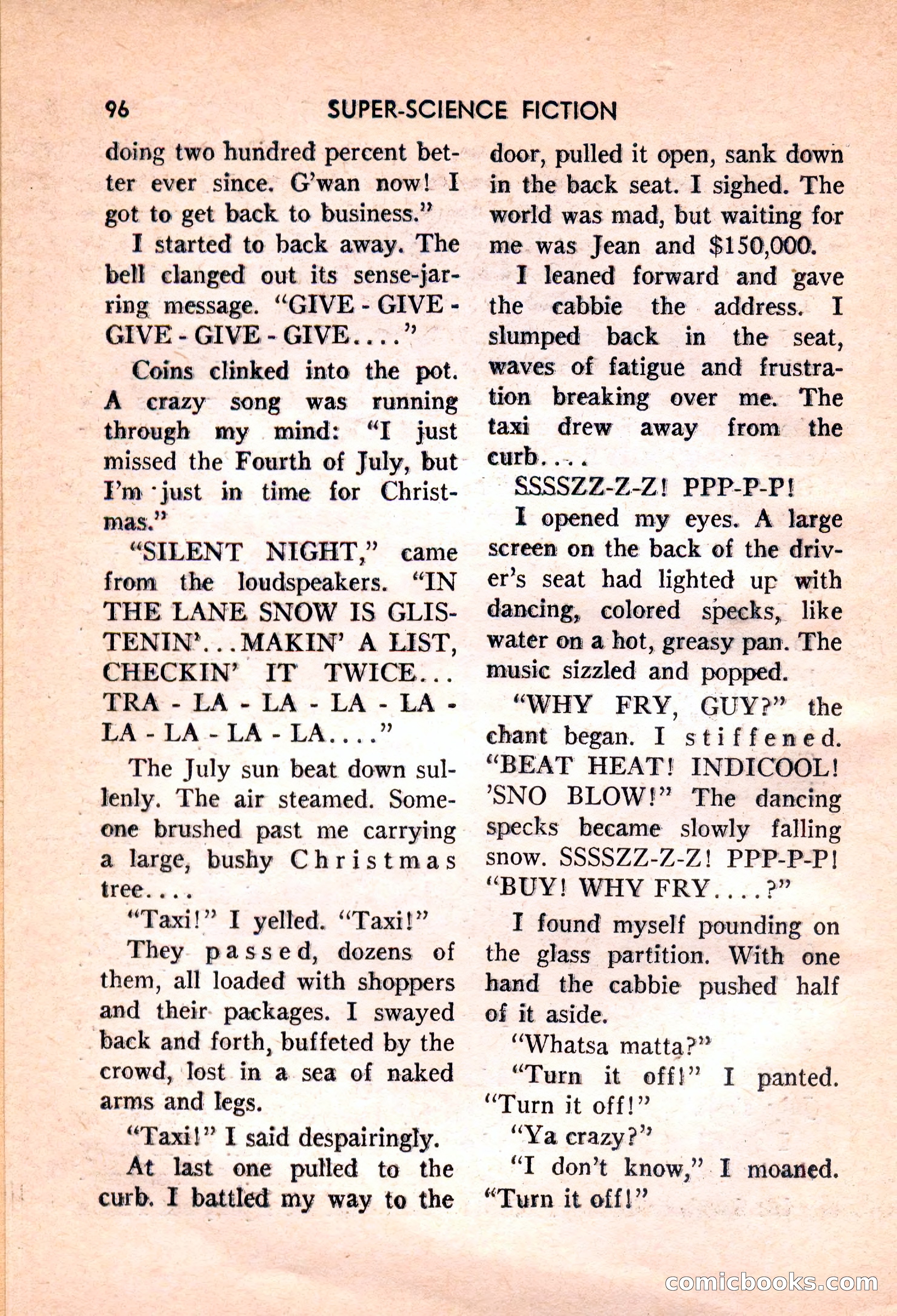 Super Science Fiction, February 1957 — page 98 of 132