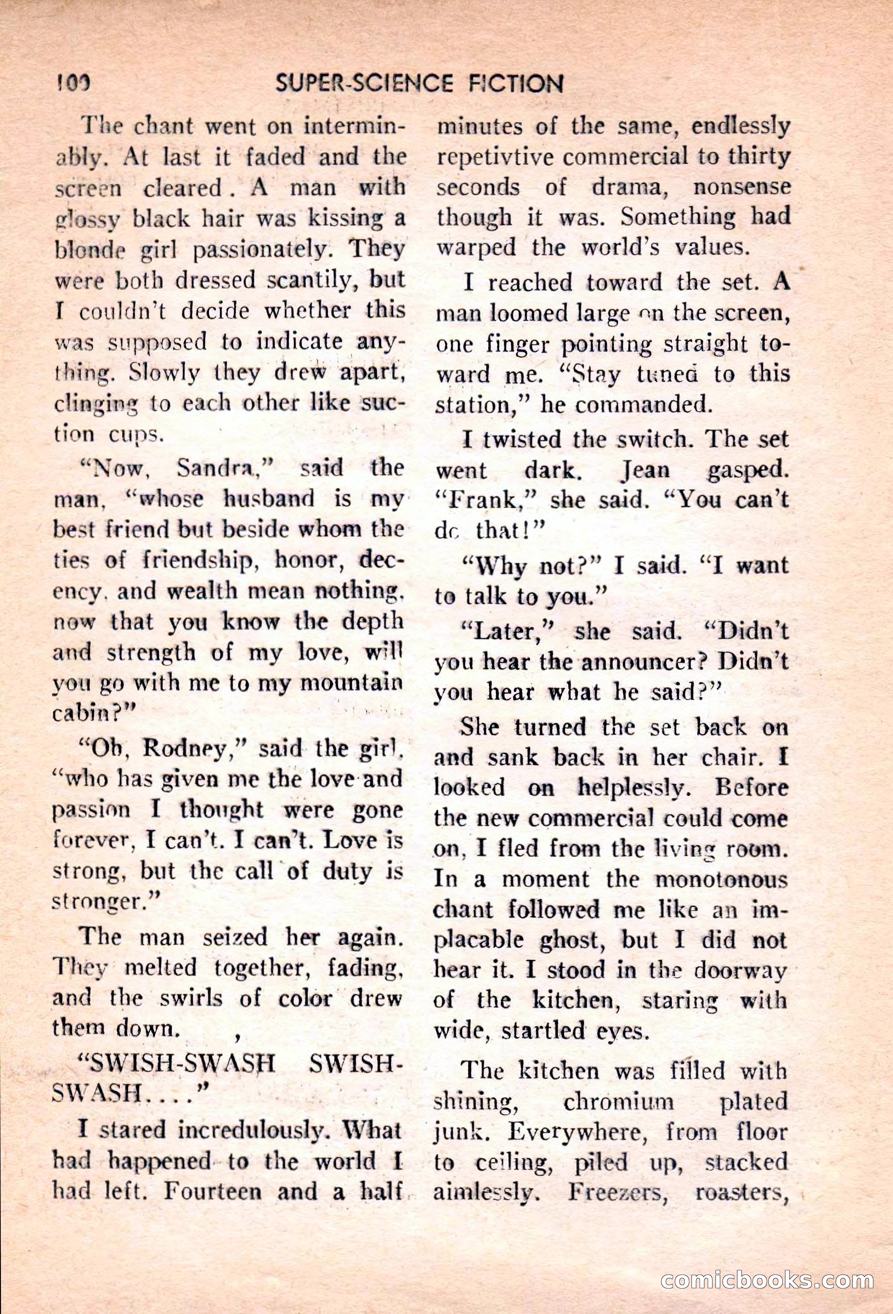 Super Science Fiction, February 1957 — page 102 of 132