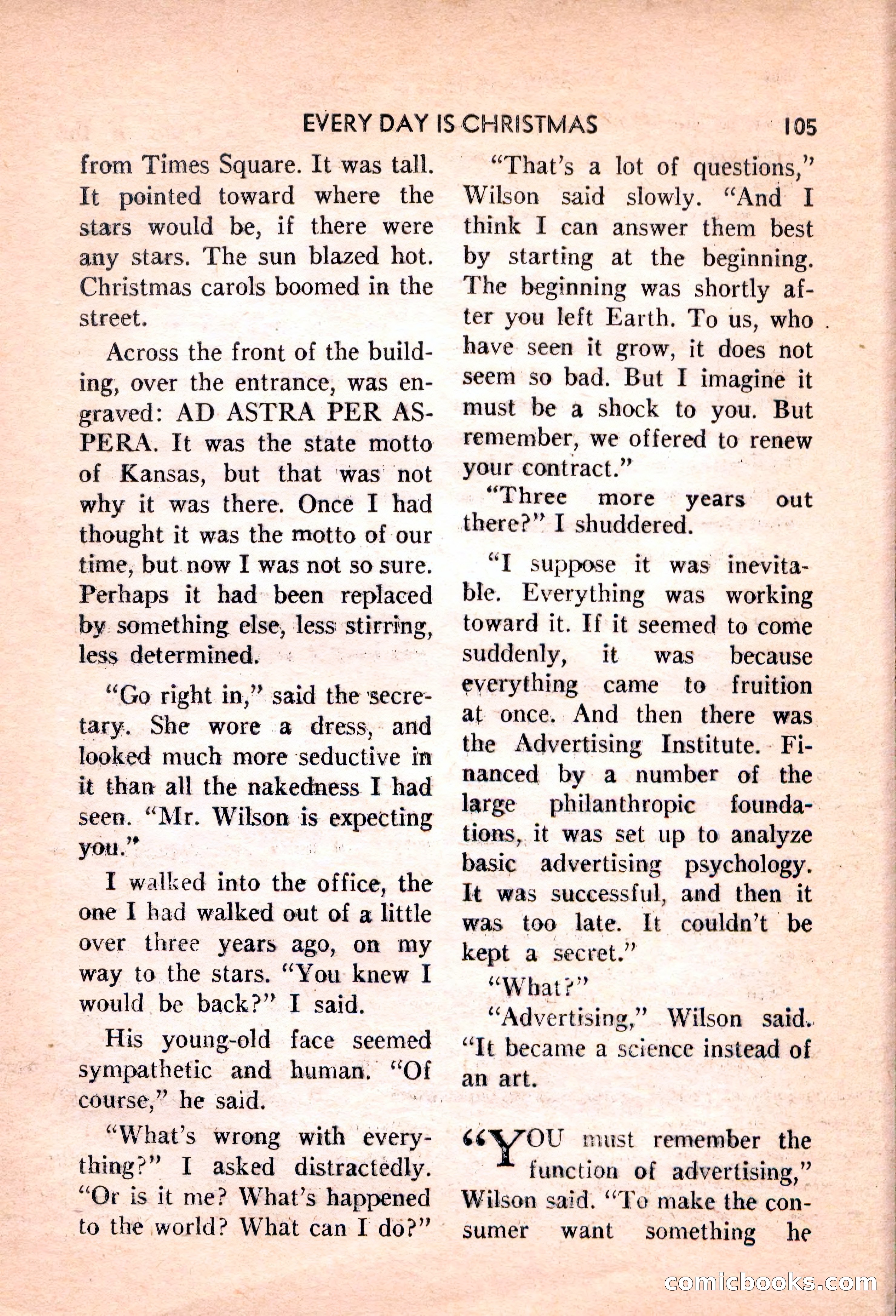 Super Science Fiction, February 1957 — page 107 of 132
