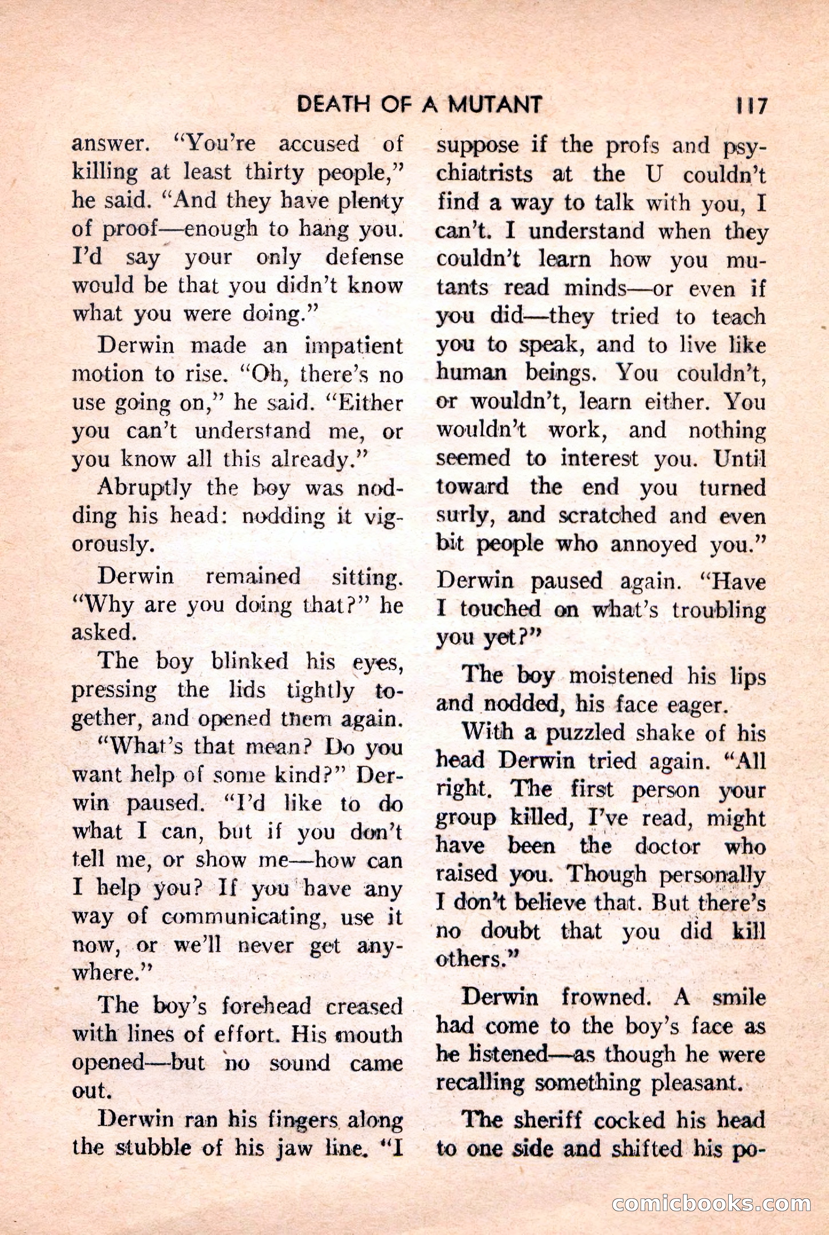 Super Science Fiction, February 1957 — page 119 of 132