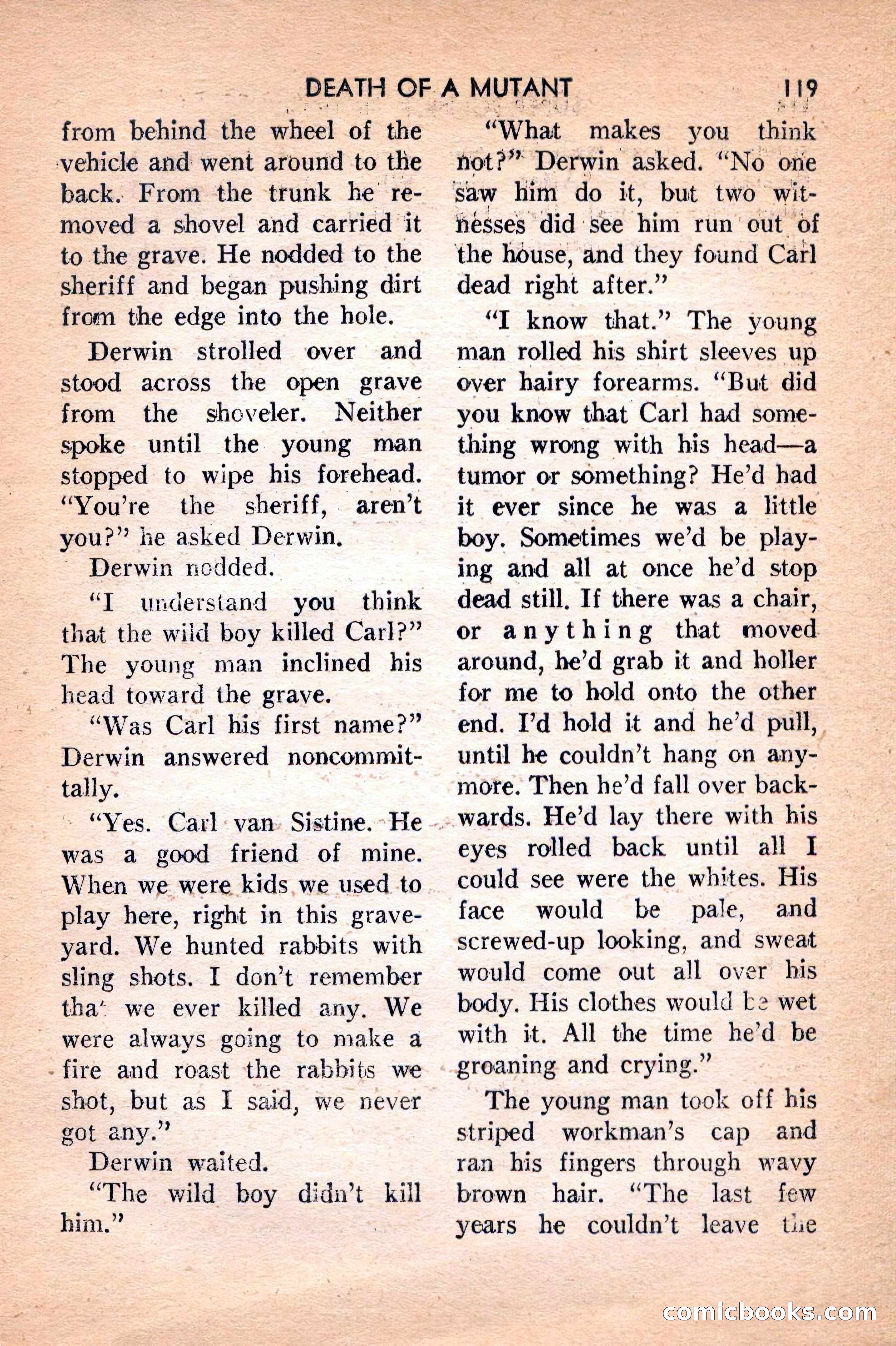 Super Science Fiction, February 1957 — page 121 of 132