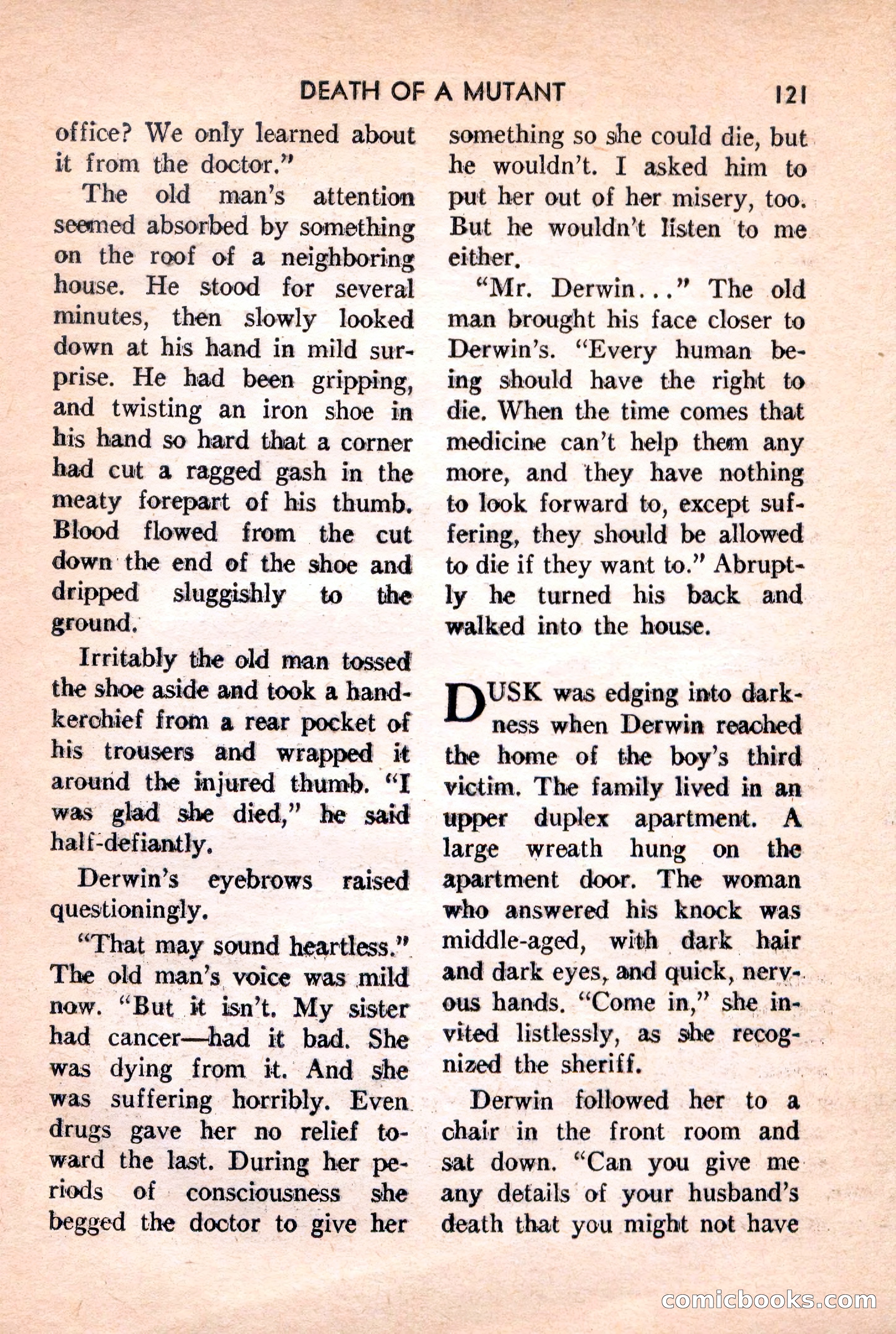 Super Science Fiction, February 1957 — page 123 of 132