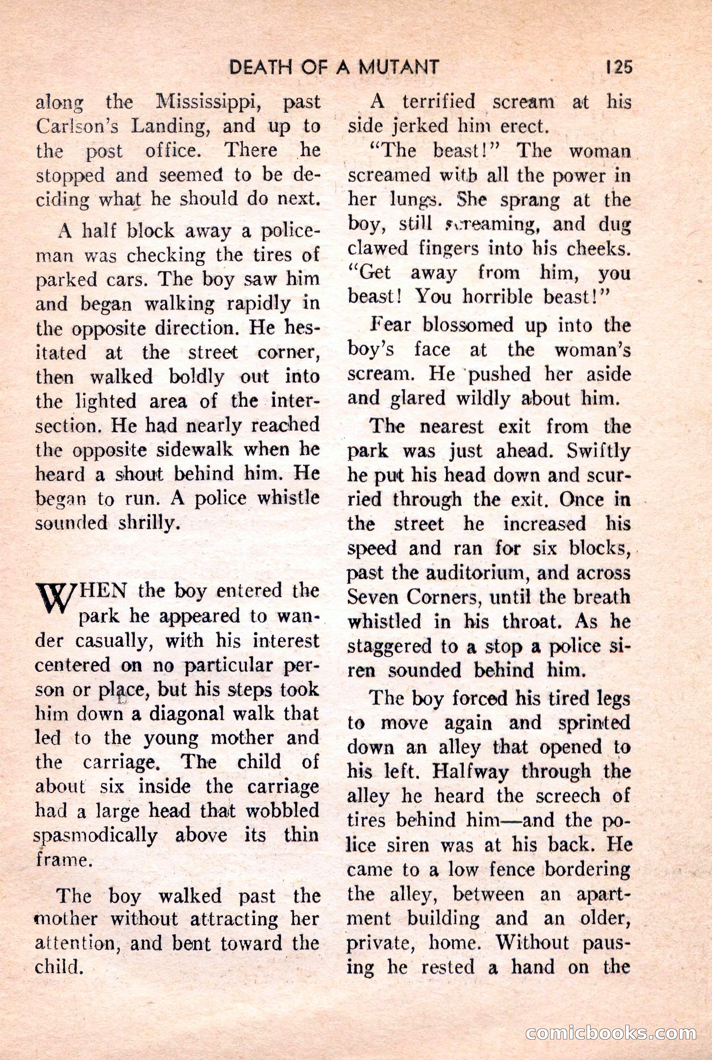 Super Science Fiction, February 1957 — page 127 of 132