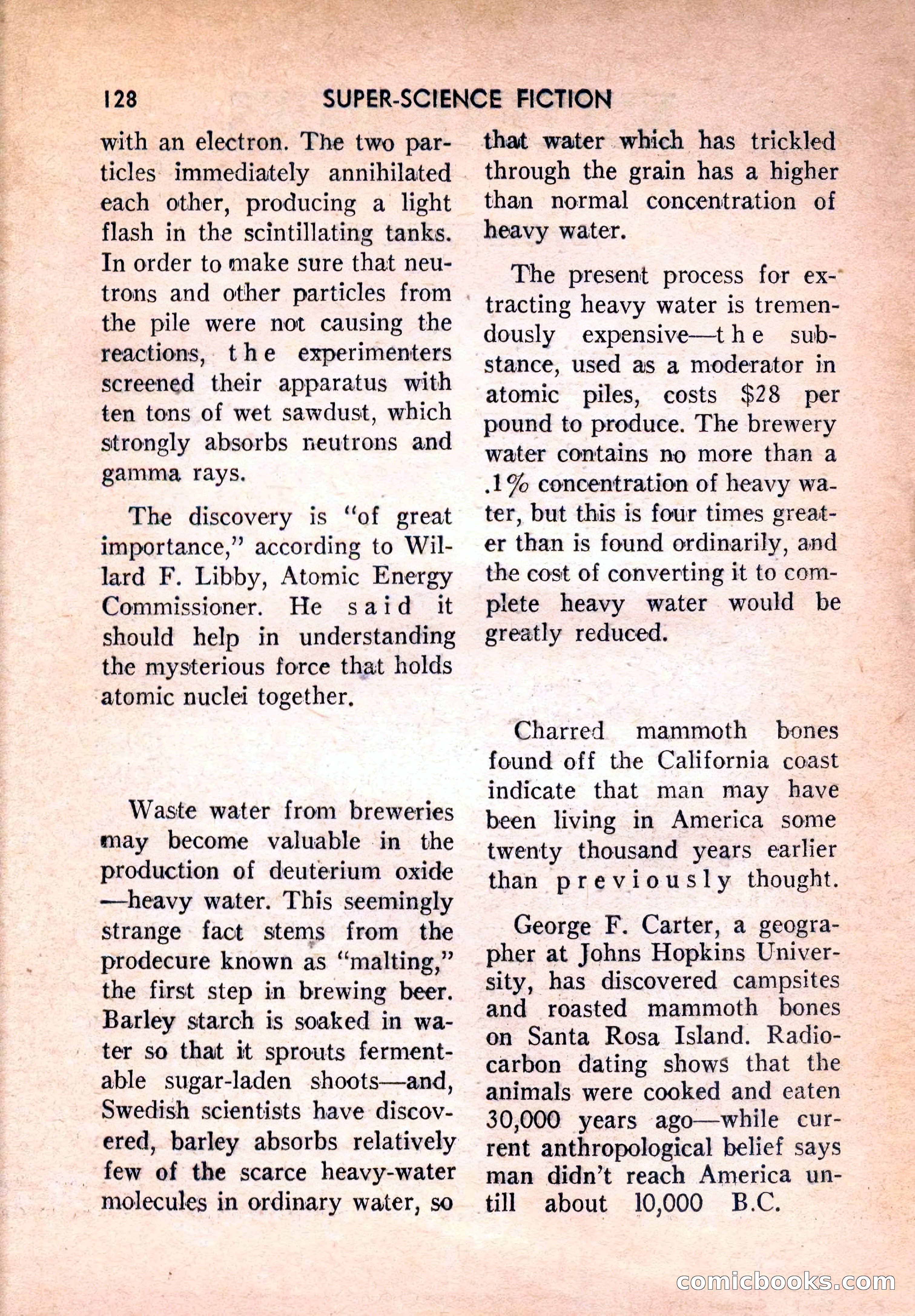 Super Science Fiction, February 1957 — page 130 of 132