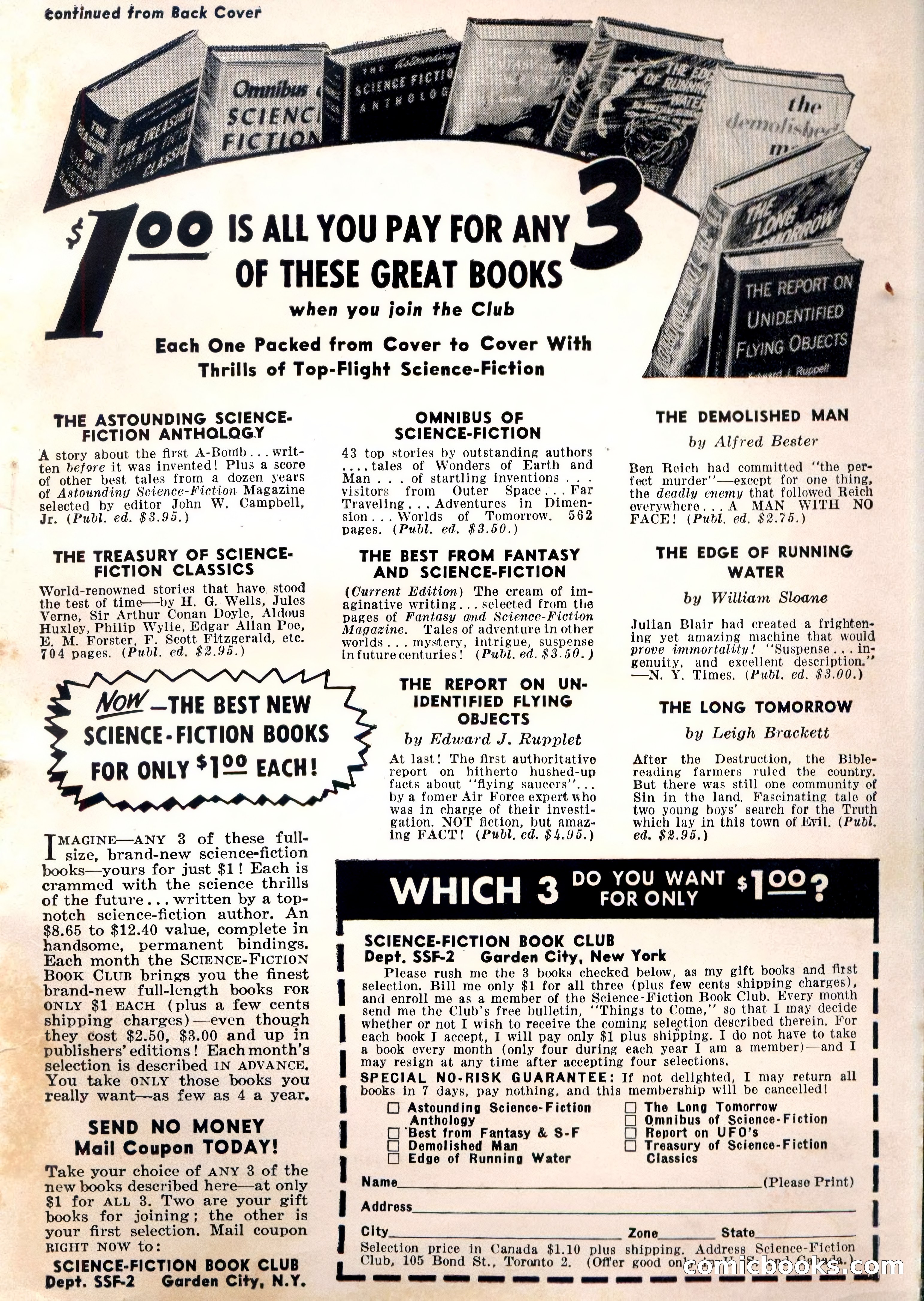 Super Science Fiction, February 1957 — page 131 of 132