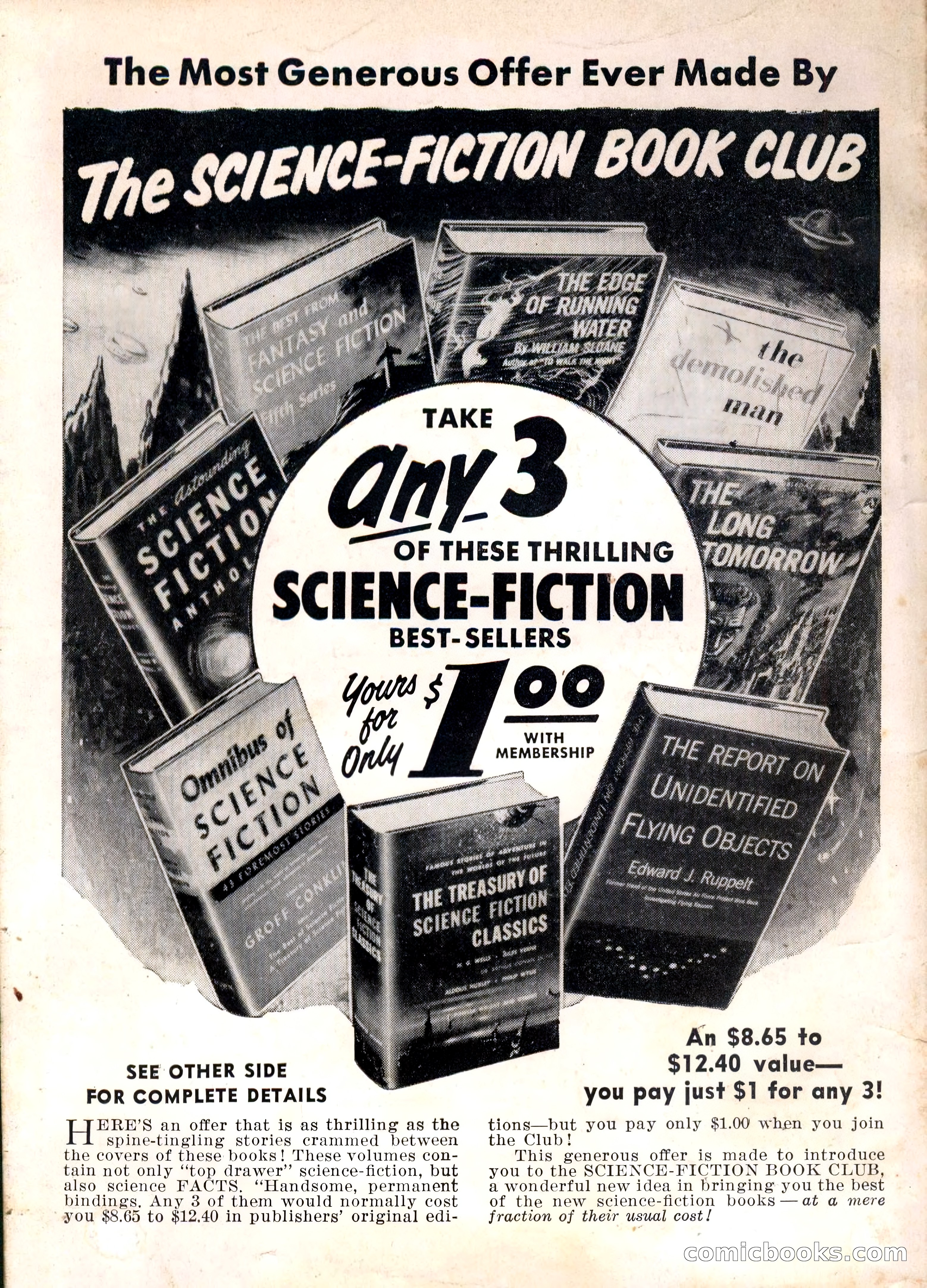 Super Science Fiction, February 1957 — page 132 of 132