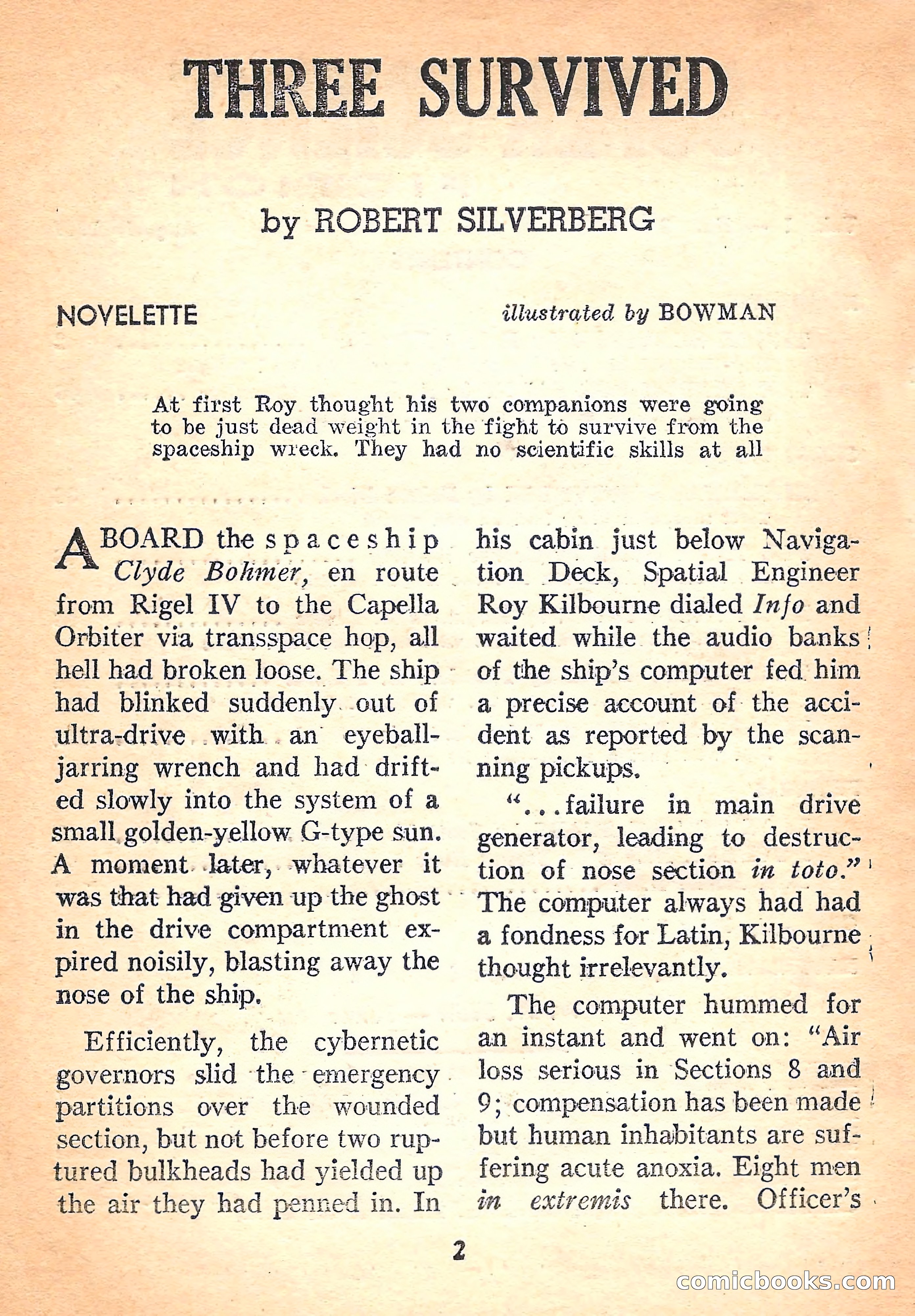 Super Science Fiction, August 1957 — page 4 of 132