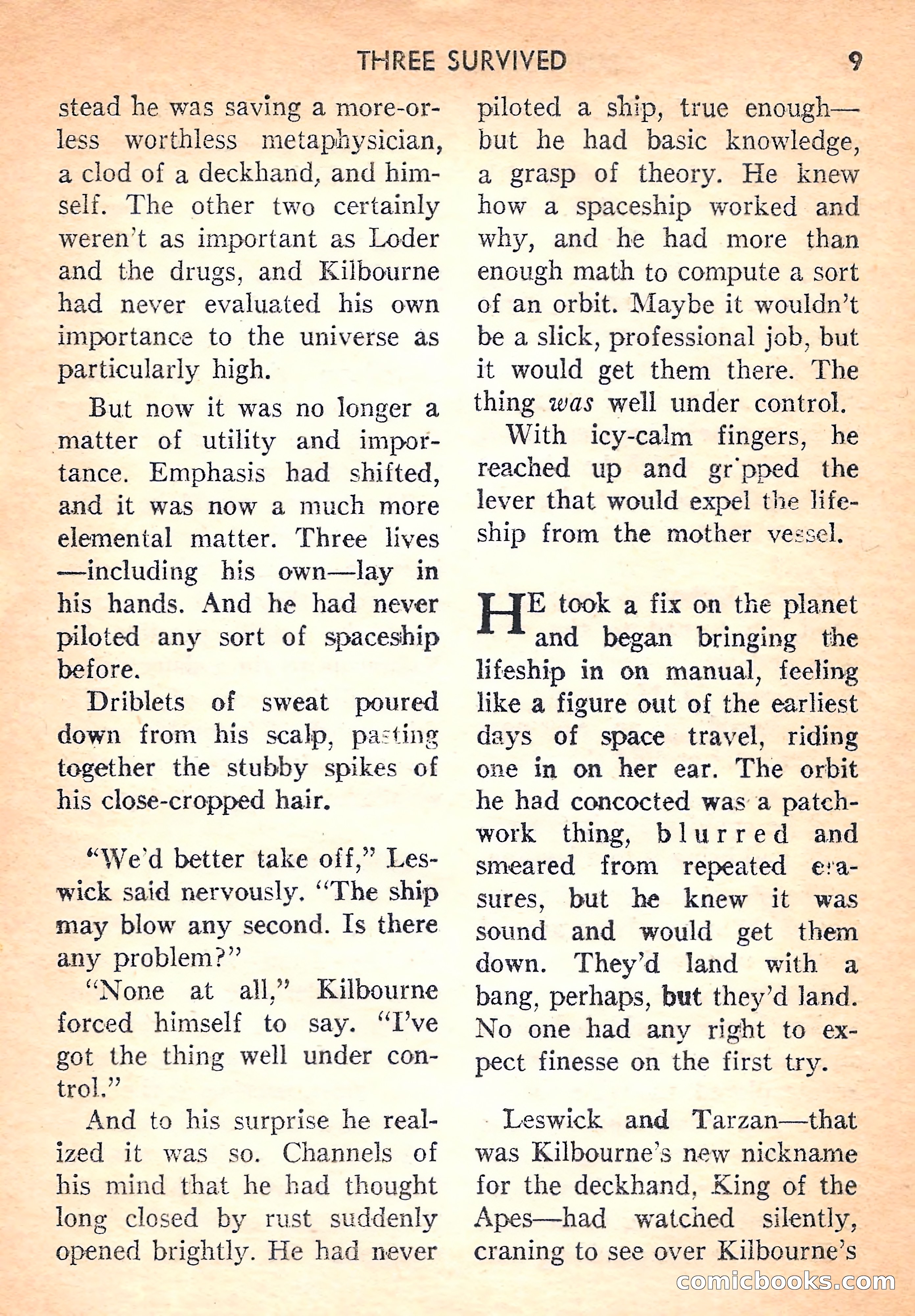 Super Science Fiction, August 1957 — page 11 of 132