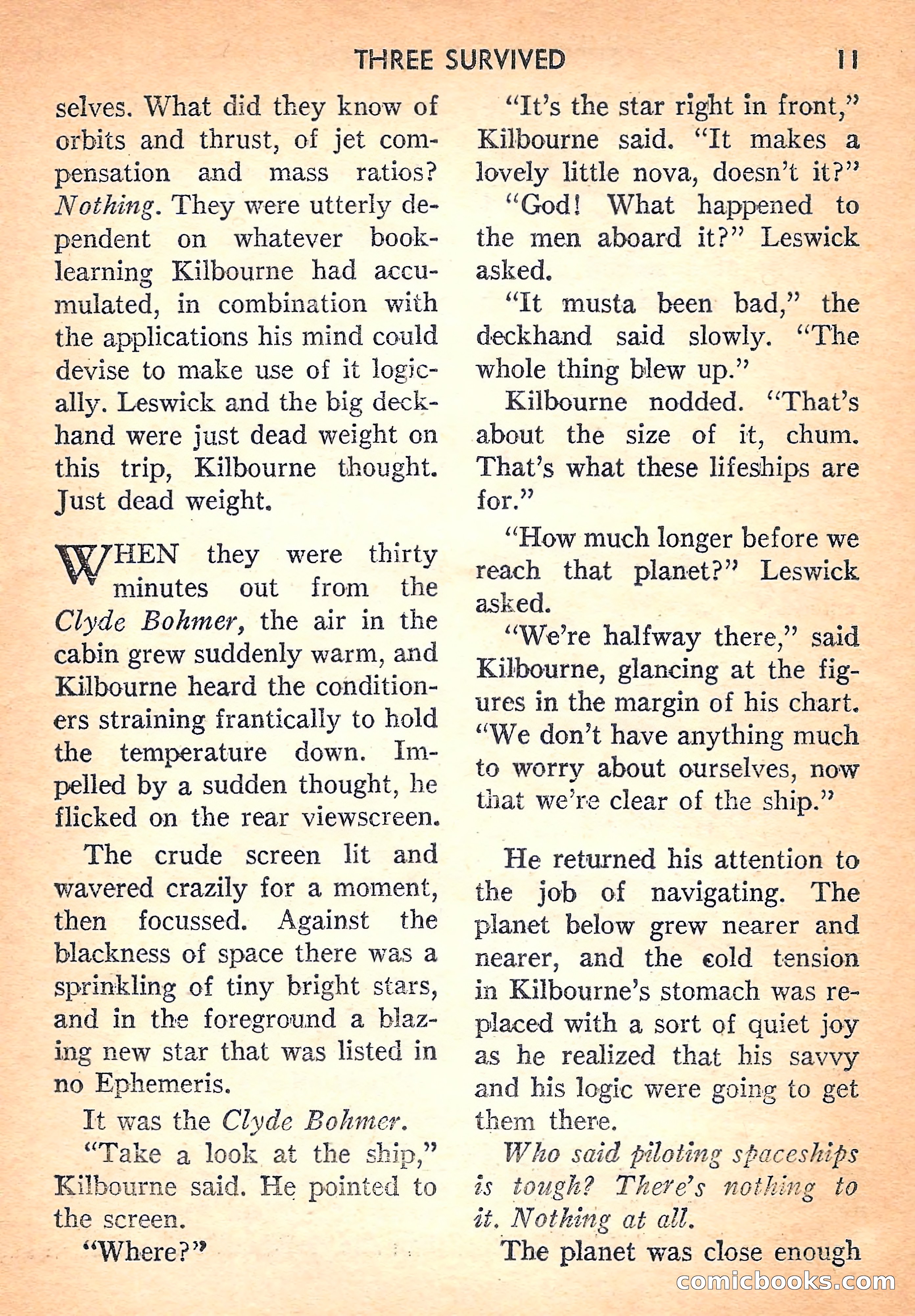 Super Science Fiction, August 1957 — page 13 of 132