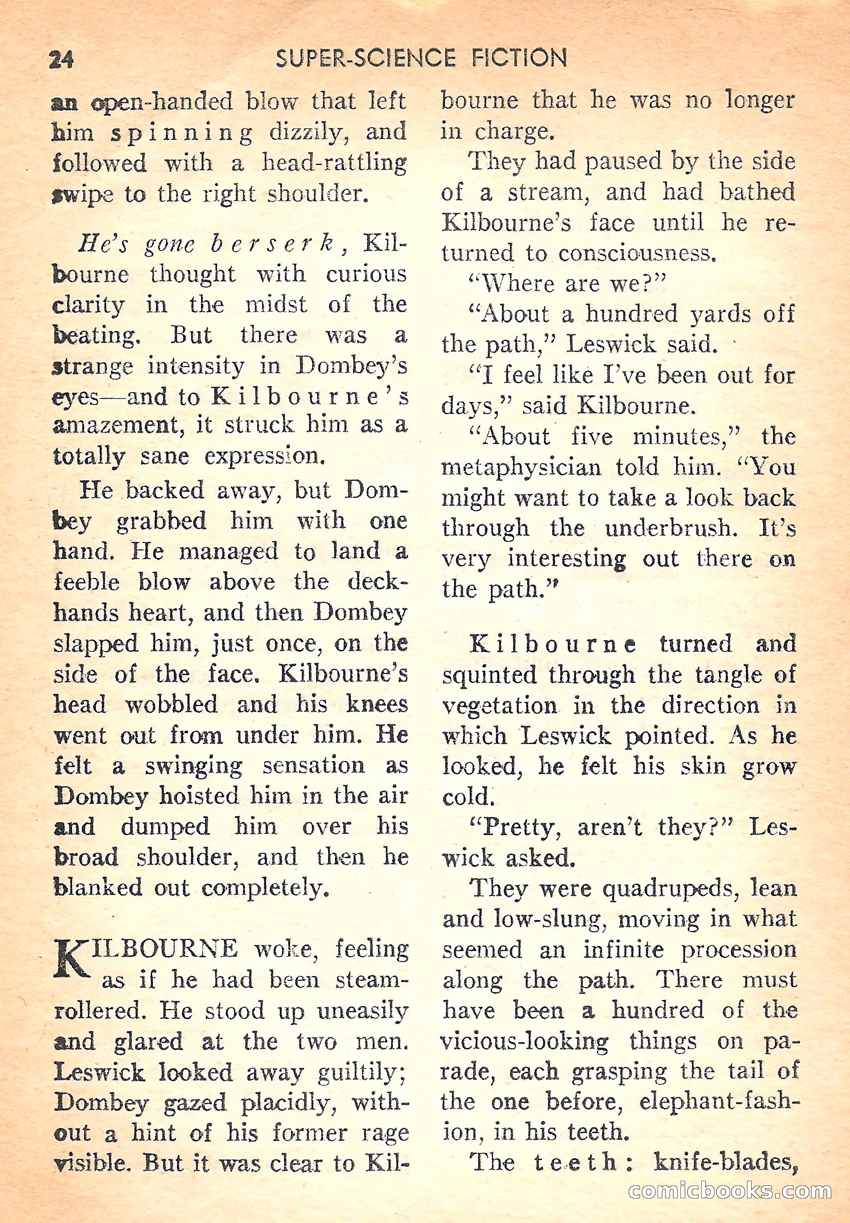 Super Science Fiction, August 1957 — page 26 of 132