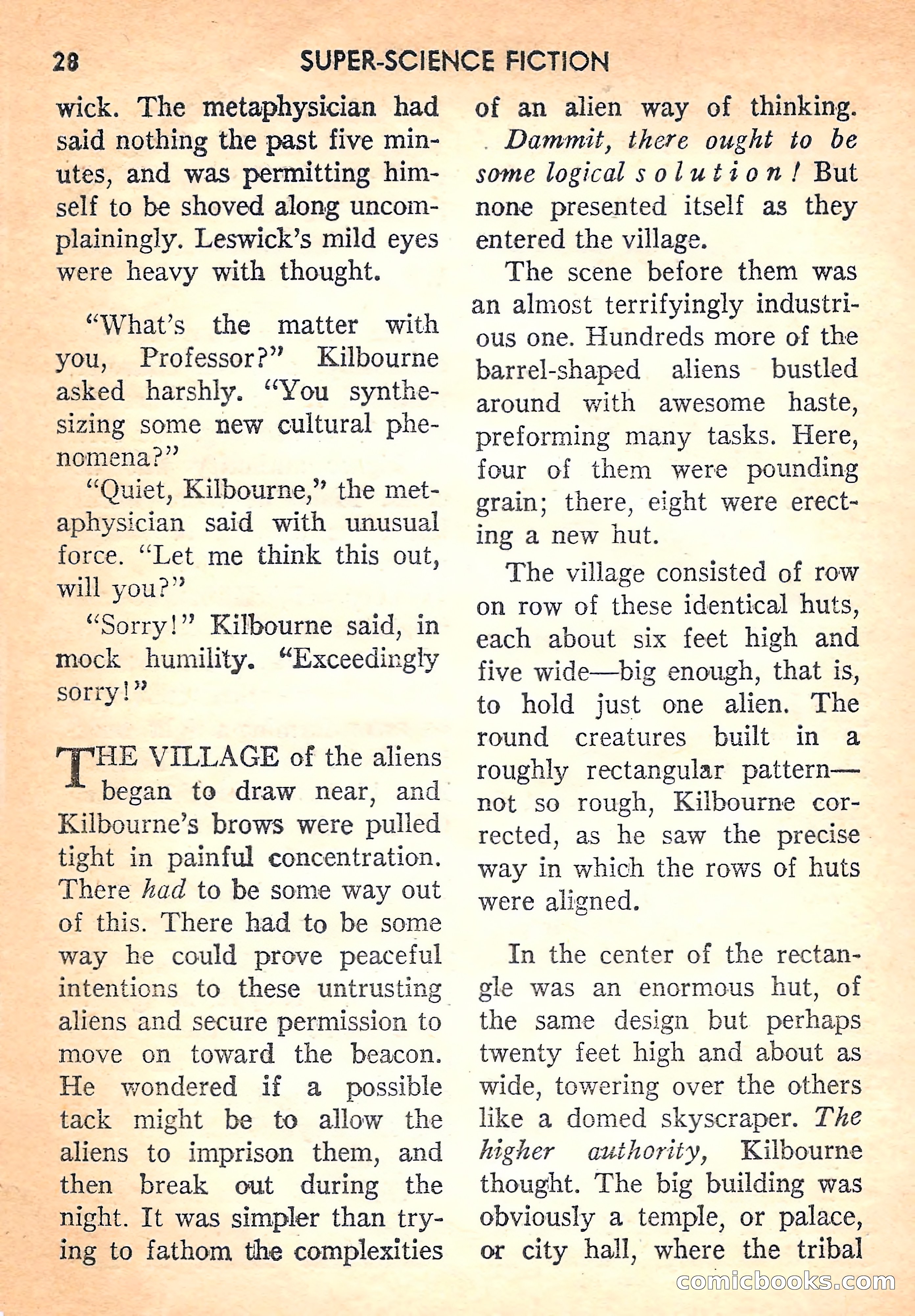 Super Science Fiction, August 1957 — page 30 of 132