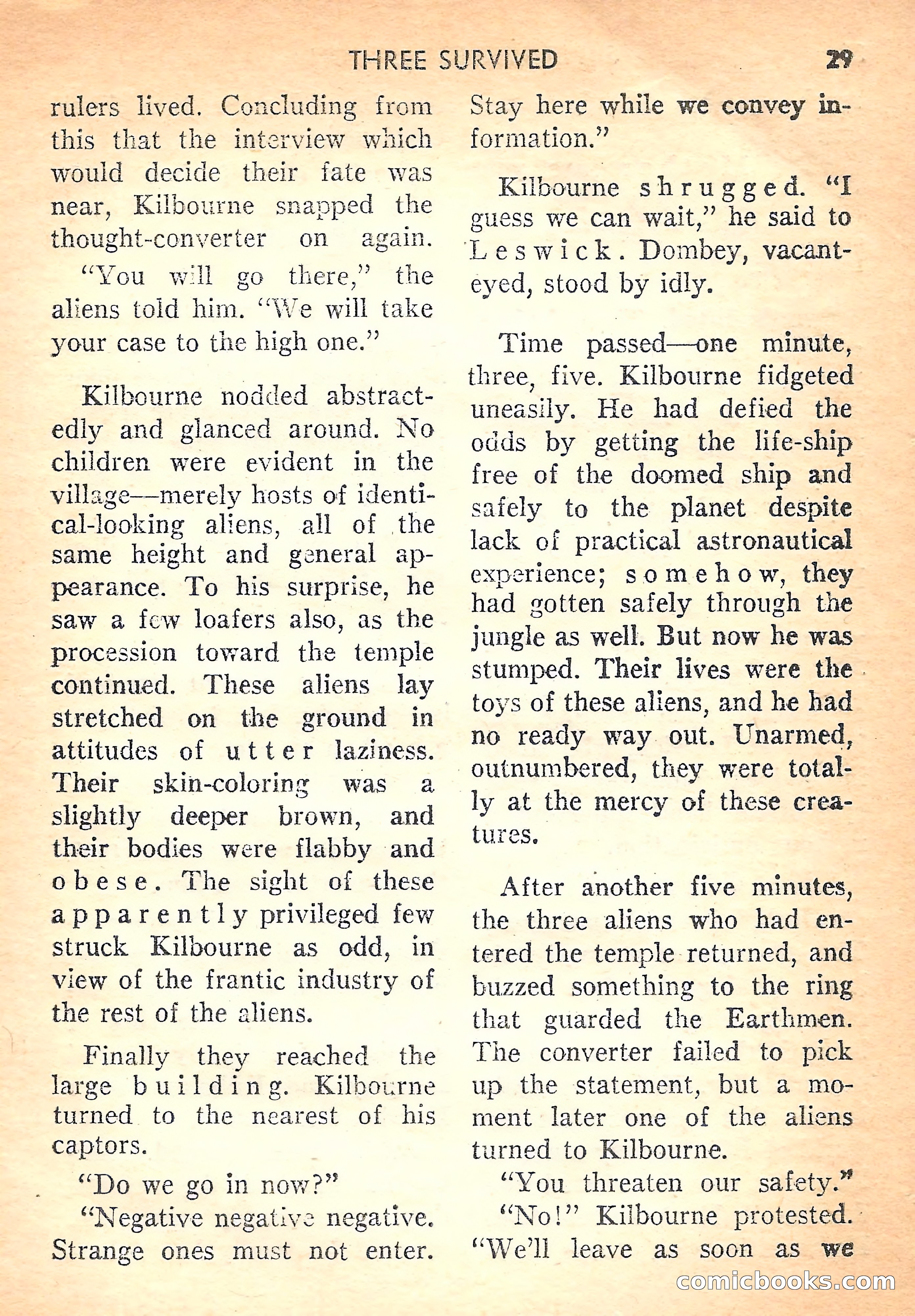 Super Science Fiction, August 1957 — page 31 of 132