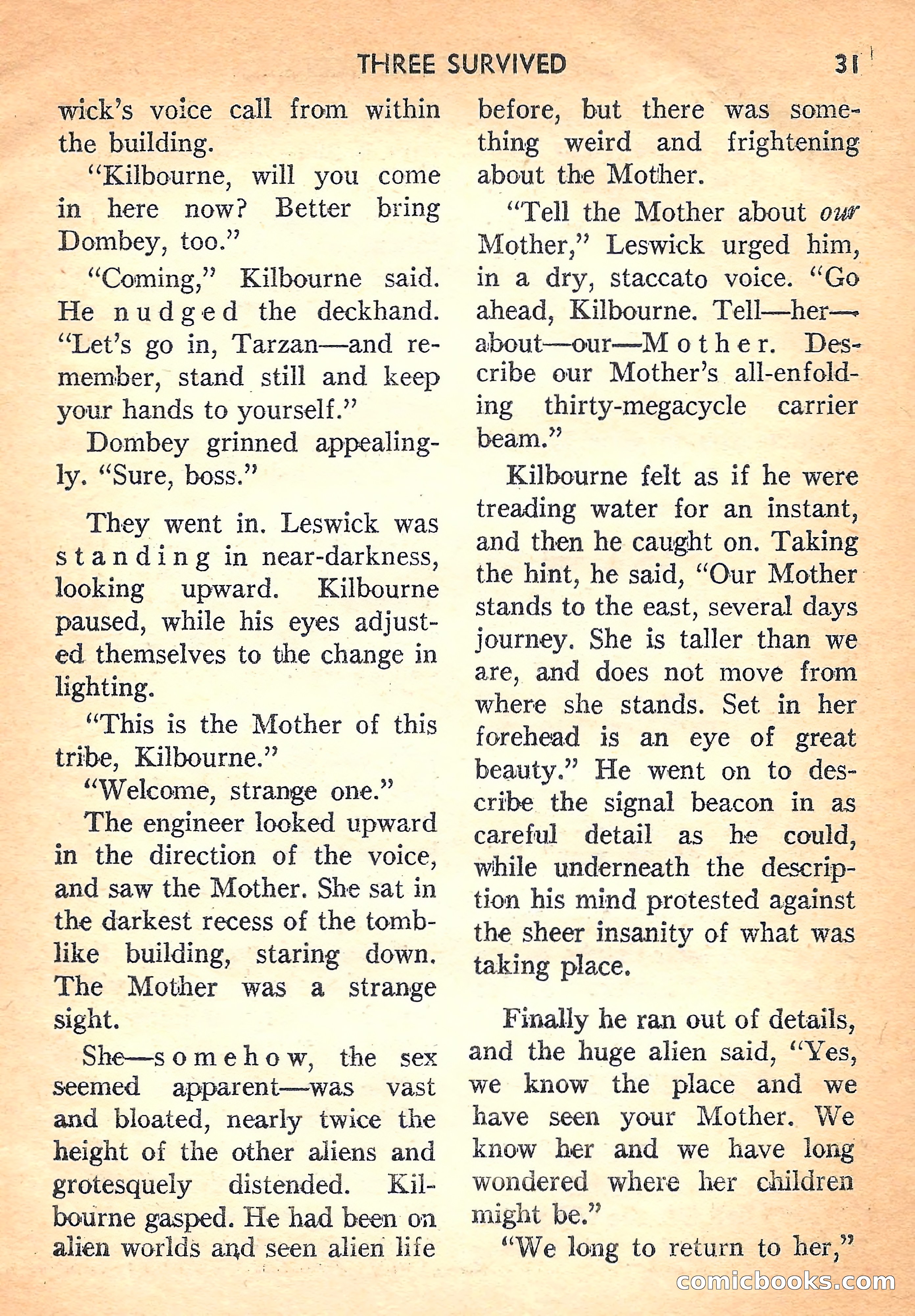 Super Science Fiction, August 1957 — page 33 of 132