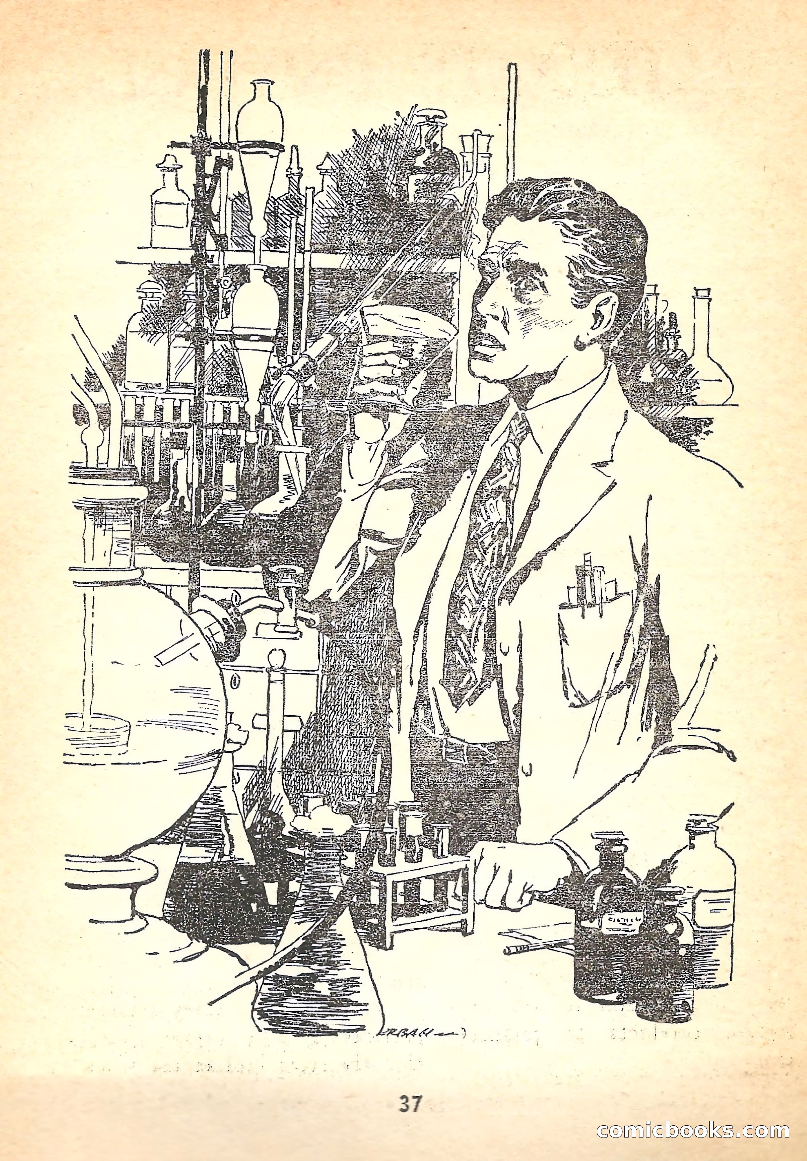 Super Science Fiction, August 1957 — page 39 of 132