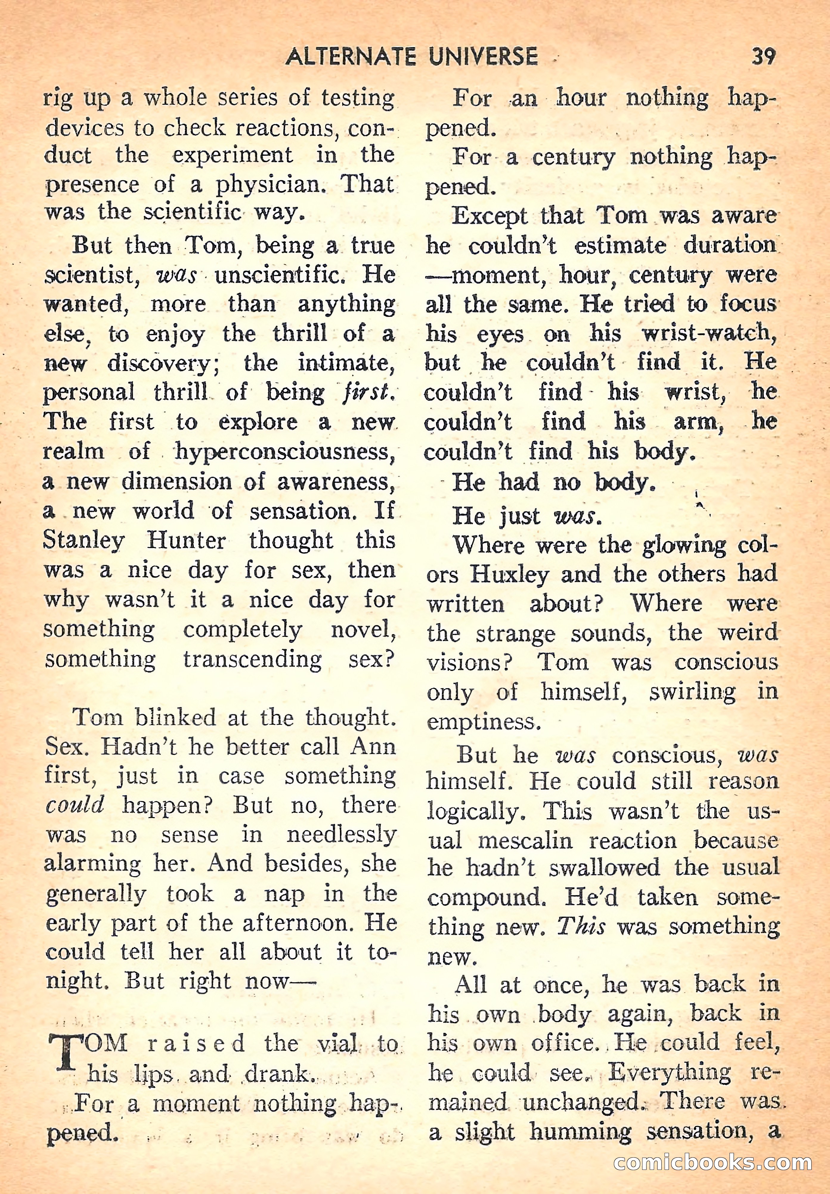 Super Science Fiction, August 1957 — page 41 of 132