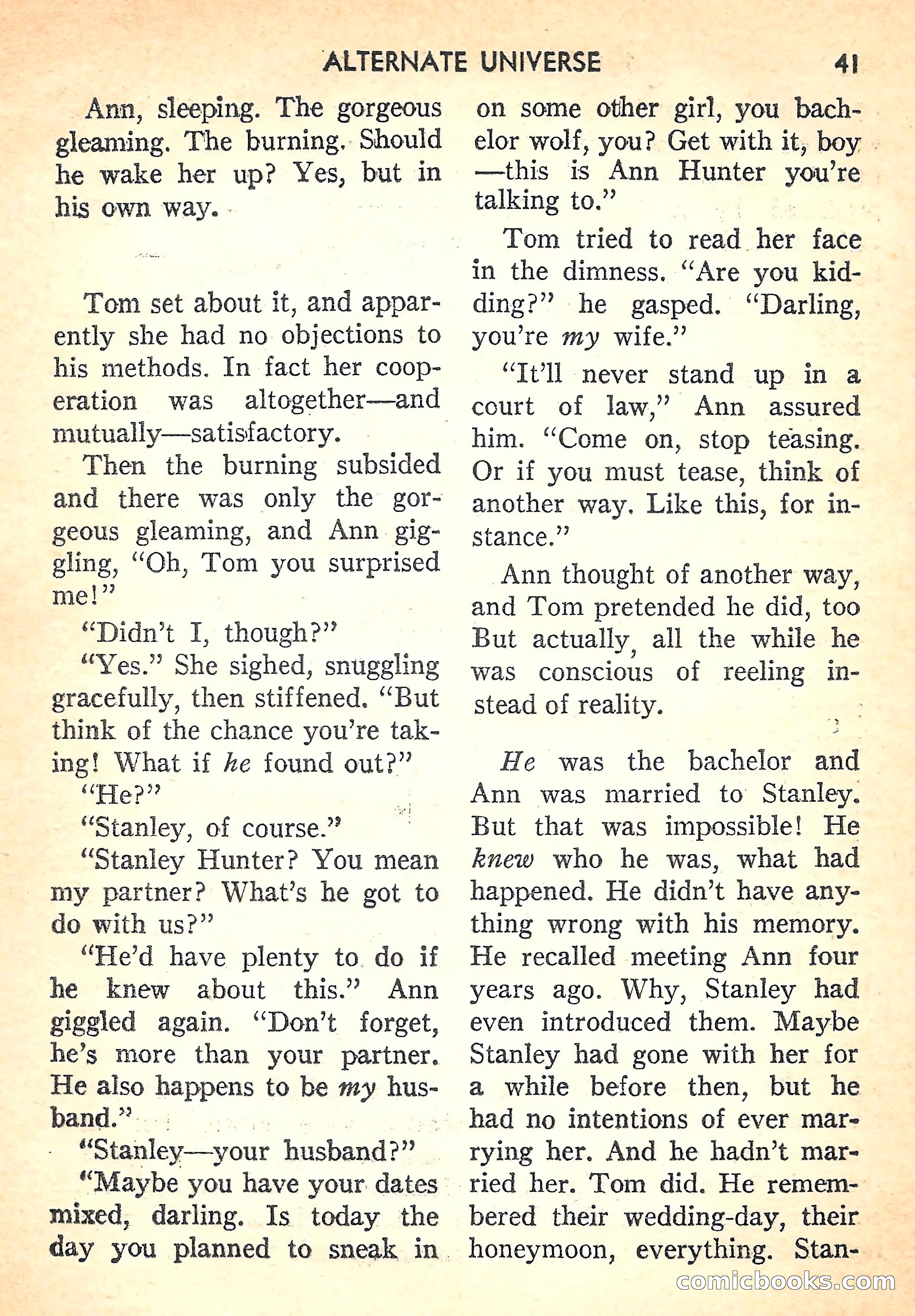 Super Science Fiction, August 1957 — page 43 of 132