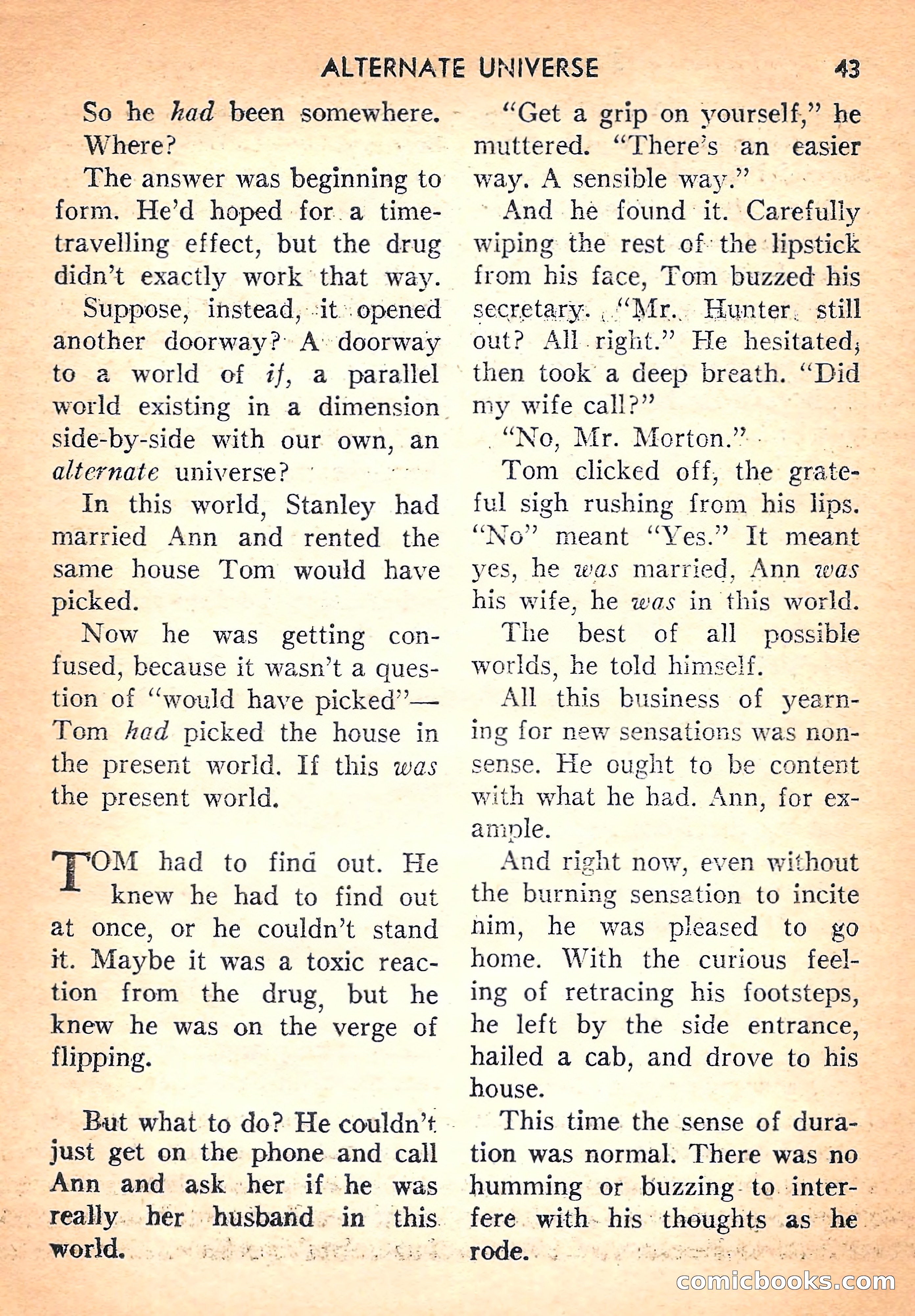 Super Science Fiction, August 1957 — page 45 of 132