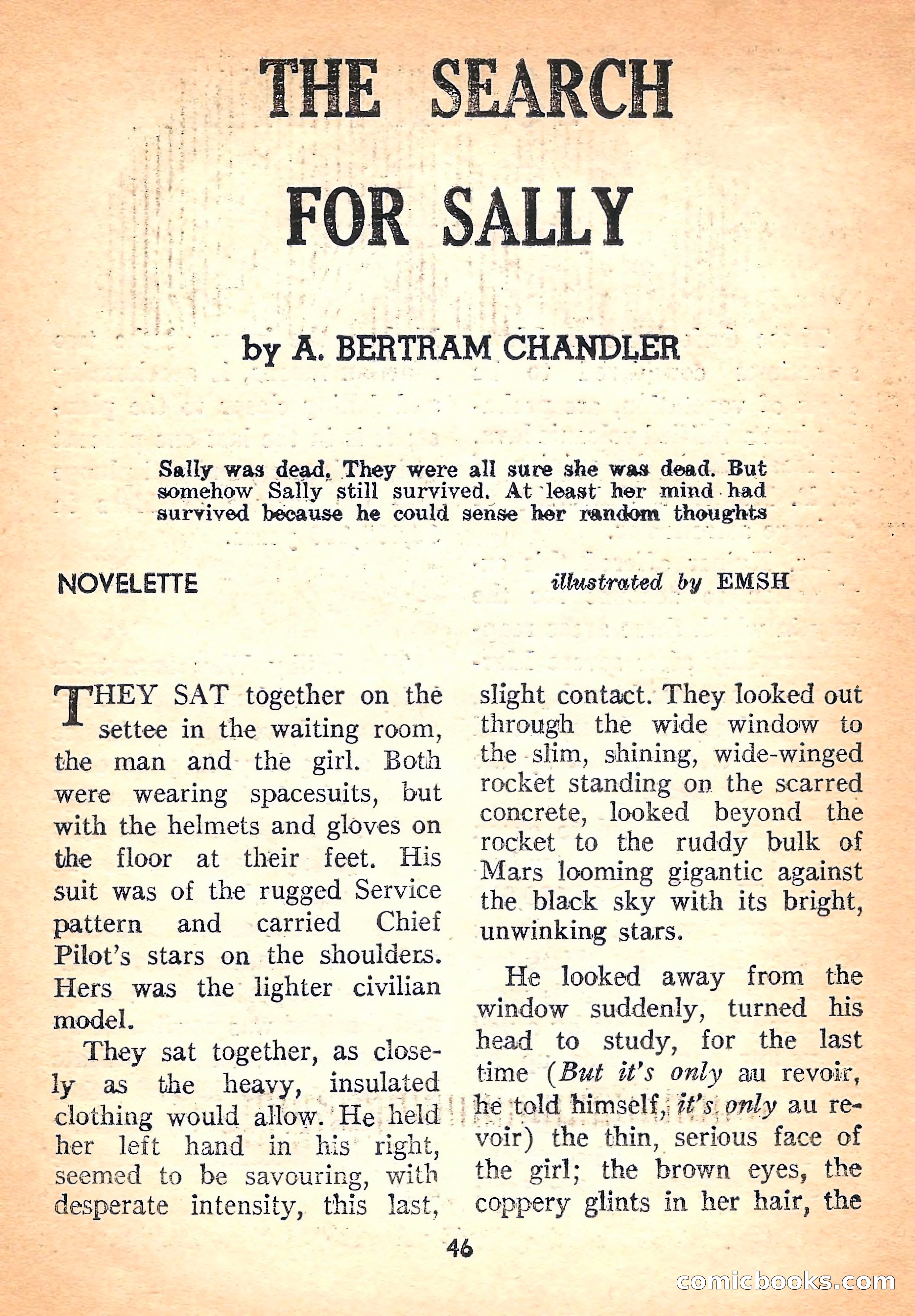 Super Science Fiction, August 1957 — page 48 of 132