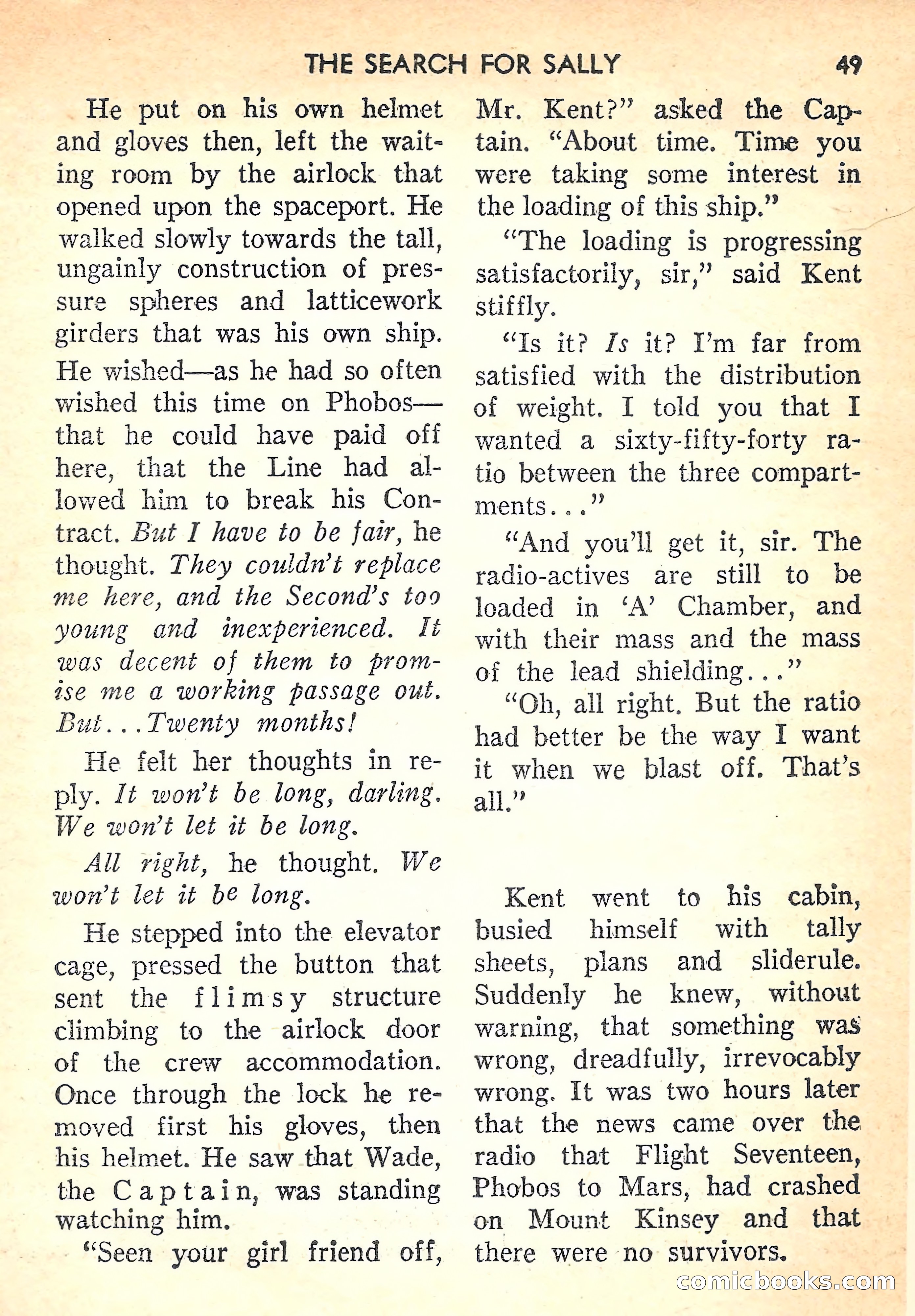 Super Science Fiction, August 1957 — page 51 of 132