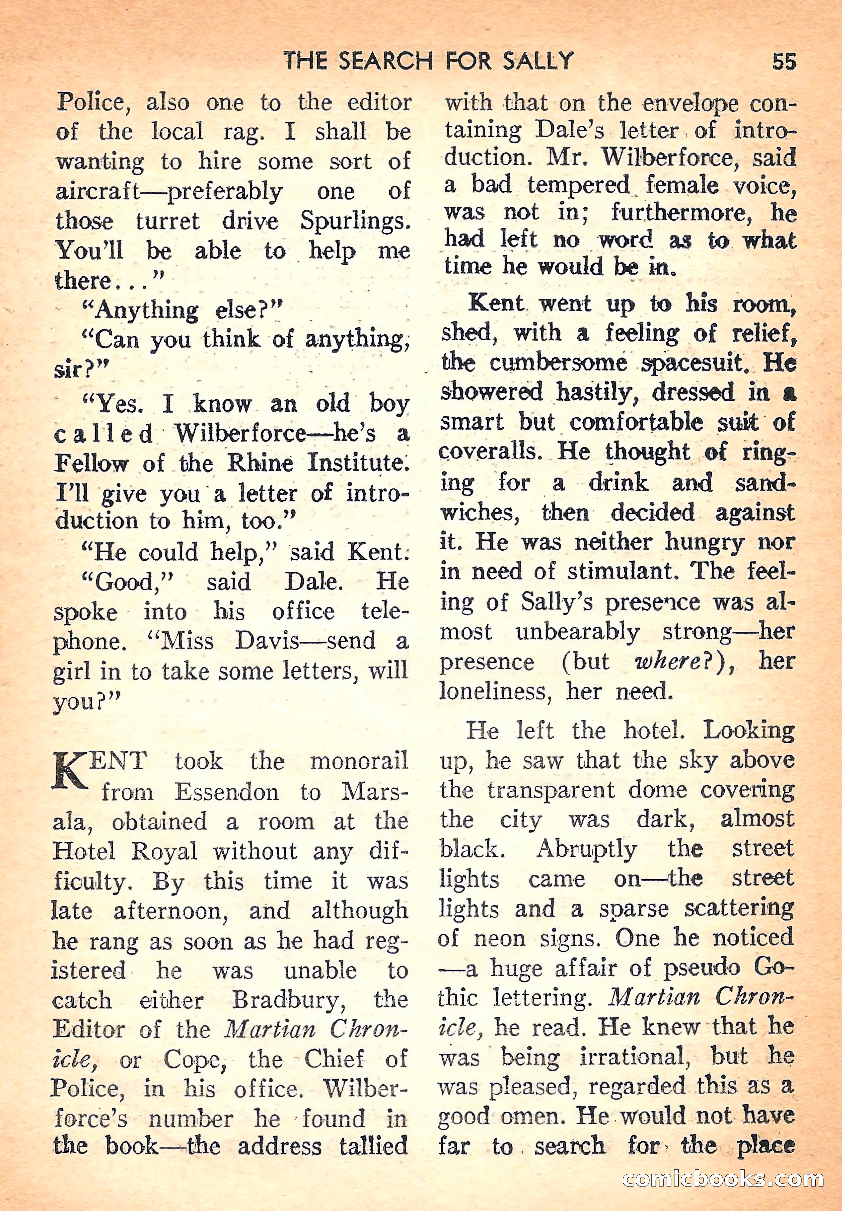 Super Science Fiction, August 1957 — page 57 of 132
