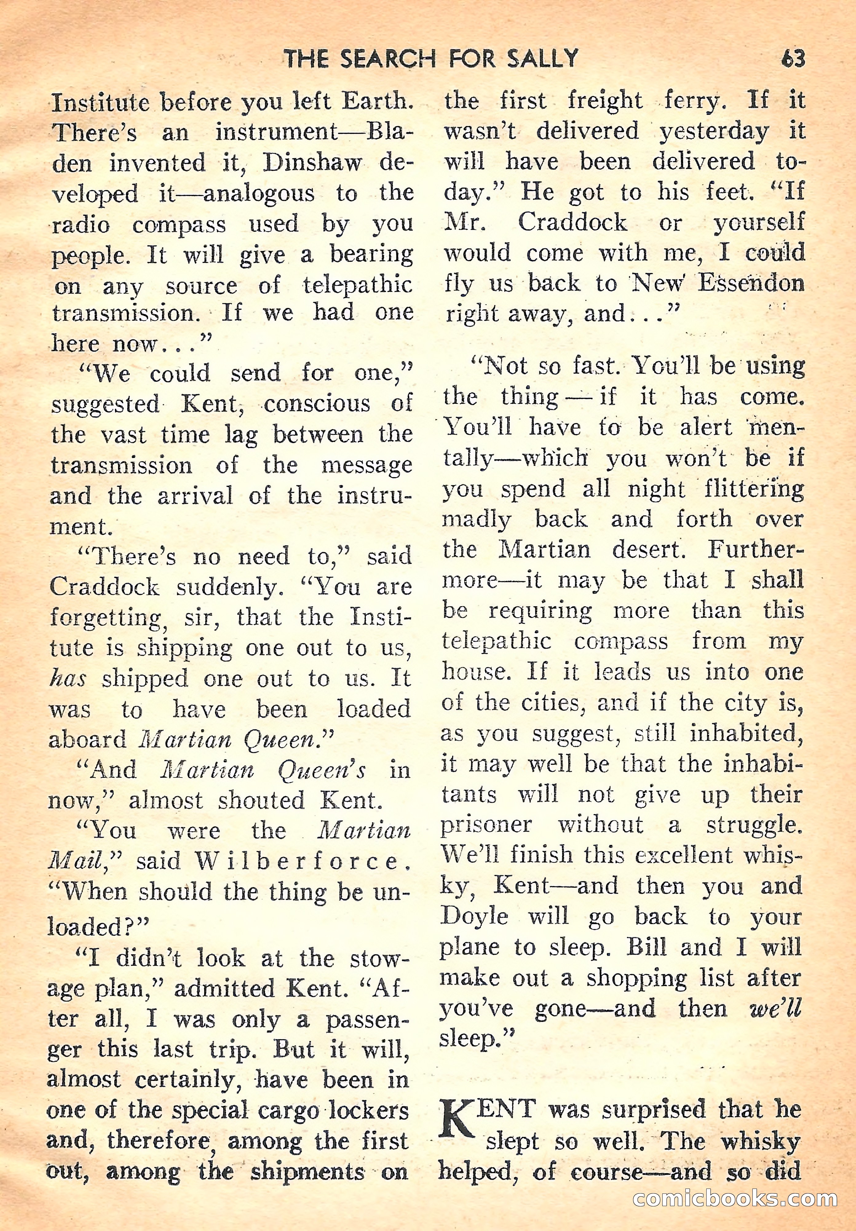 Super Science Fiction, August 1957 — page 65 of 132