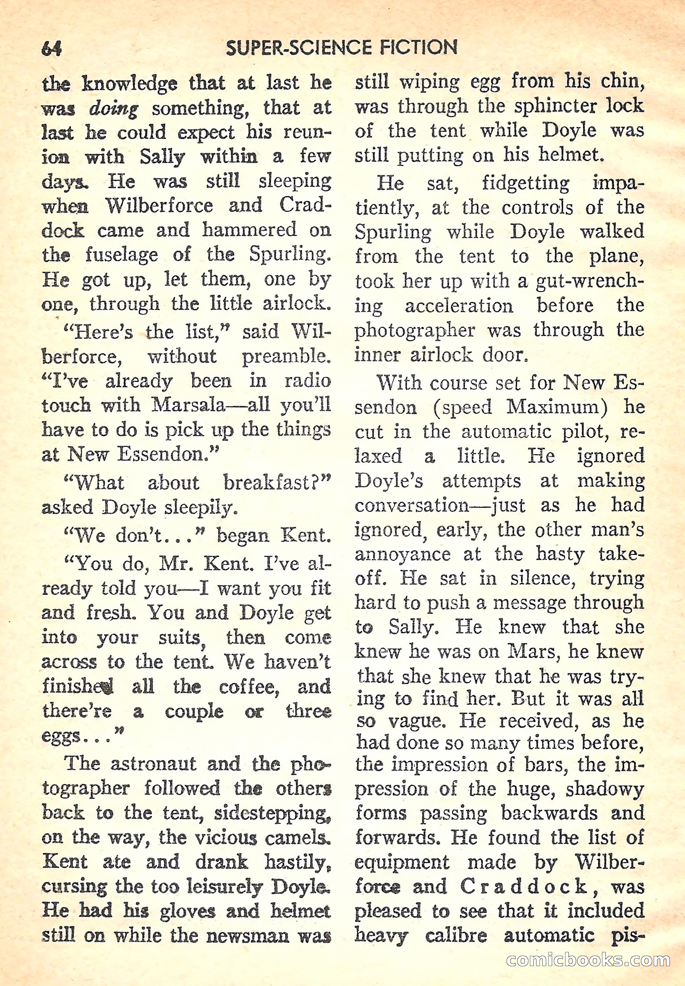 Super Science Fiction, August 1957 — page 66 of 132