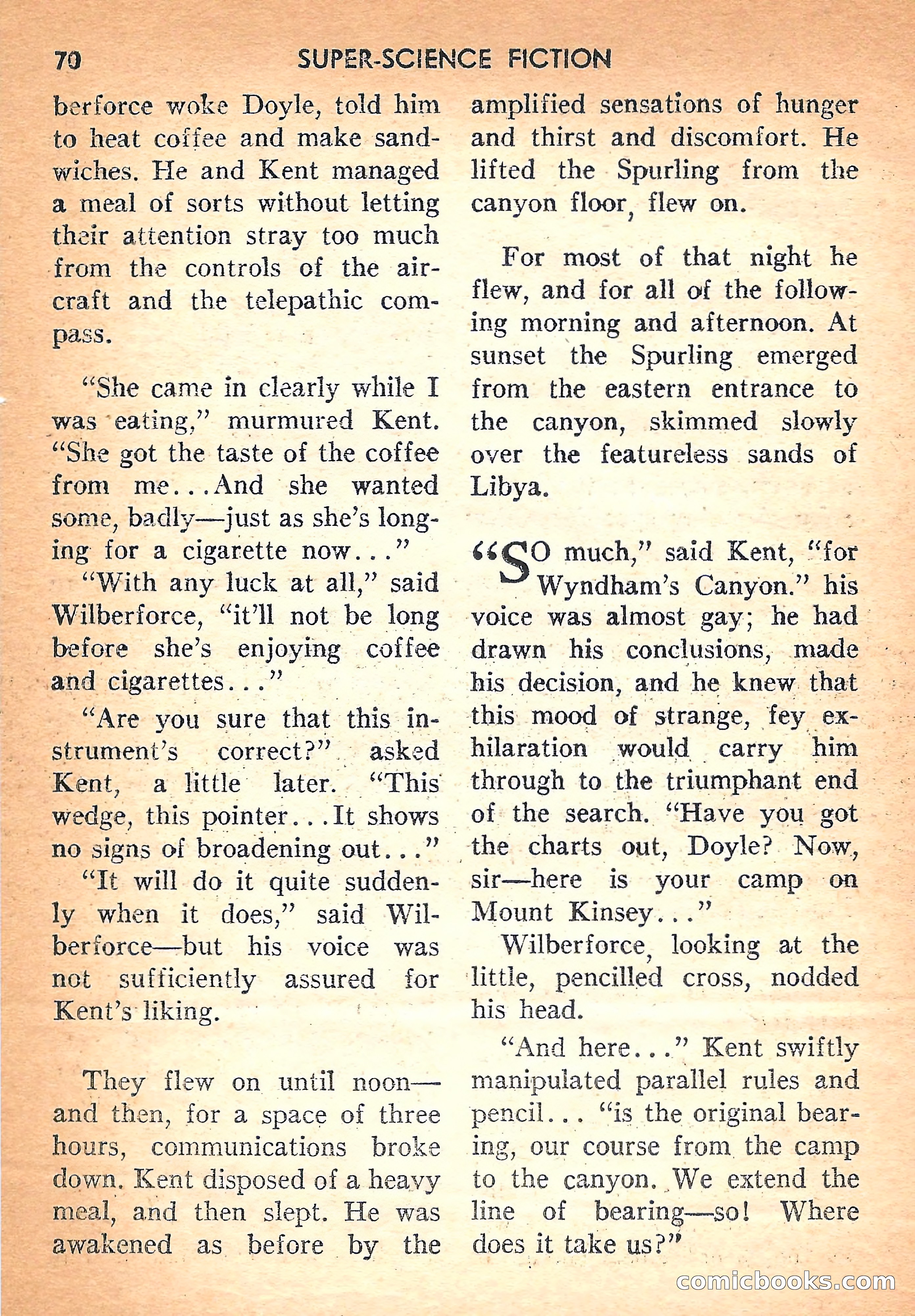 Super Science Fiction, August 1957 — page 72 of 132