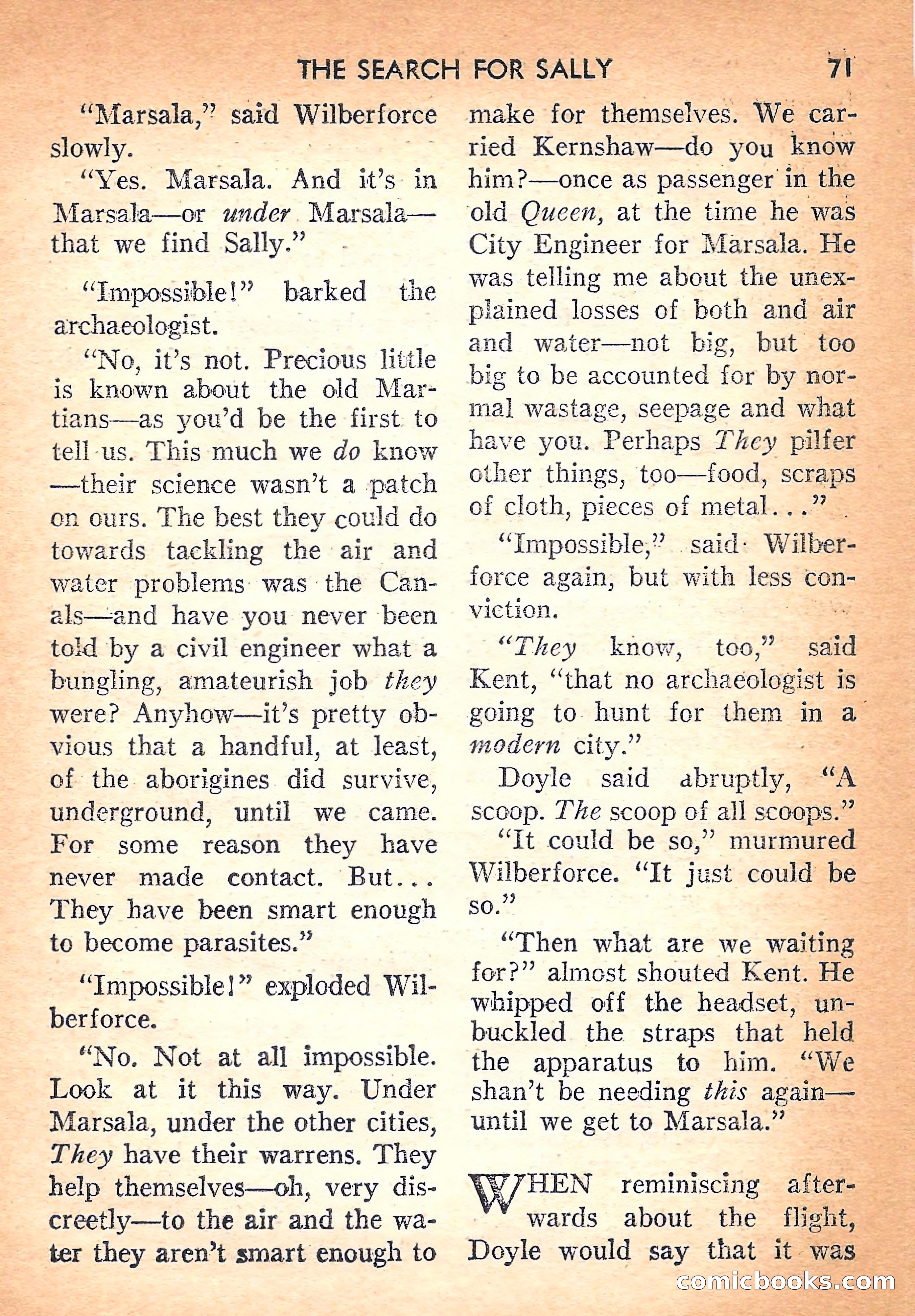 Super Science Fiction, August 1957 — page 73 of 132
