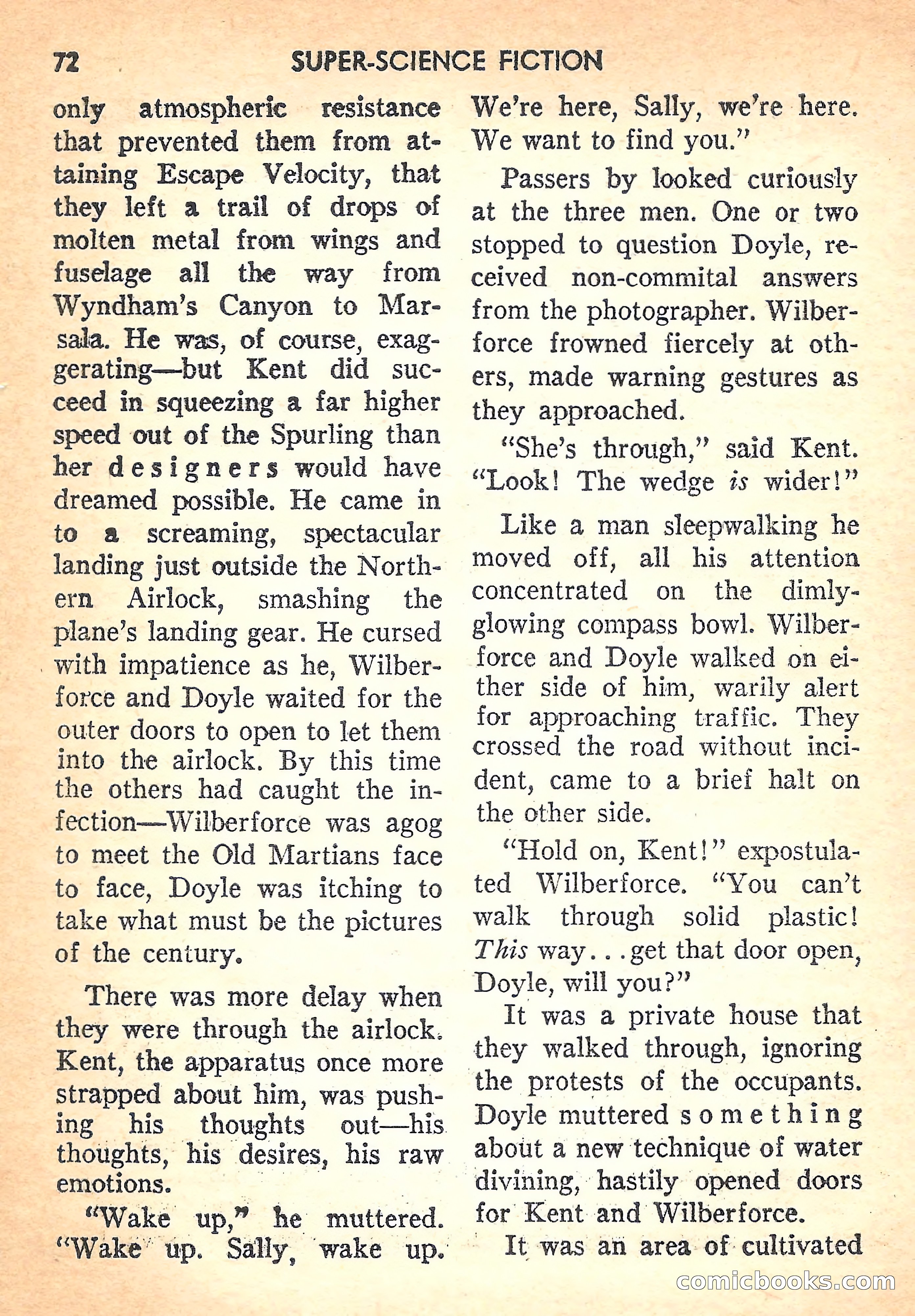 Super Science Fiction, August 1957 — page 74 of 132